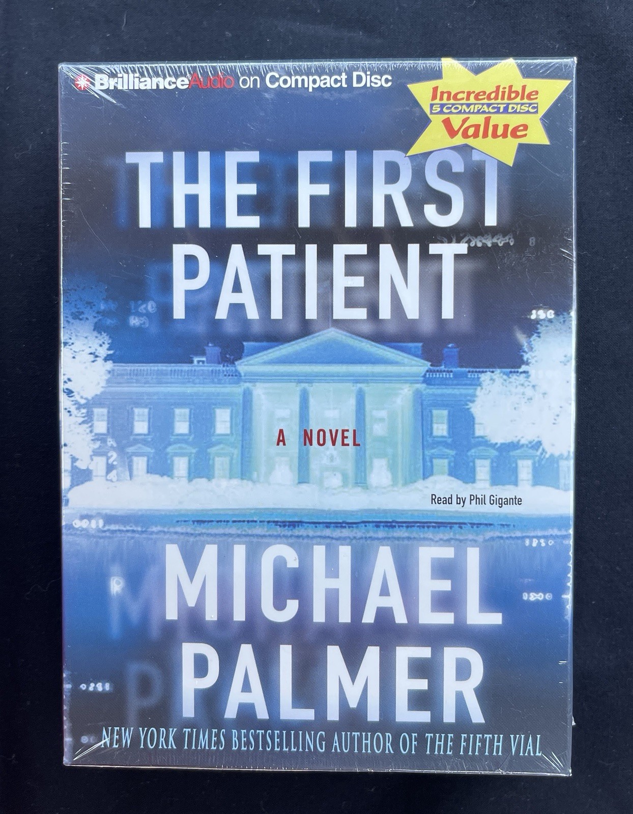 The First Patient Audiobook By Michael Palmer Audio CD Abridged New Sealed