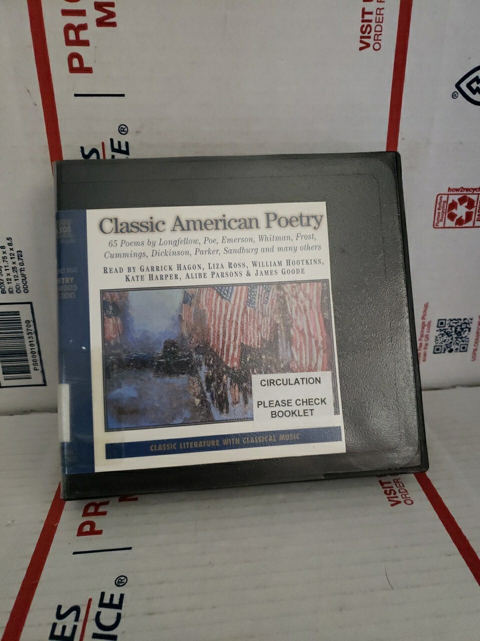 Classic American Poetry CD 2 discs (2000) ~ #162h