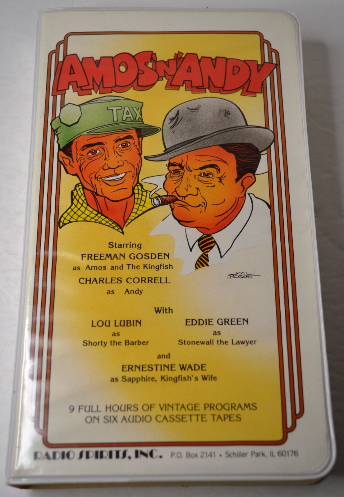 1991 RADIO SPIRITS INC AMOS N ANDY ON 6 CASSETTES 9 HOURS