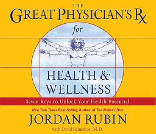 The Great Physician’s Rx for Health and Wellness — Audio CD — VERY GOOD