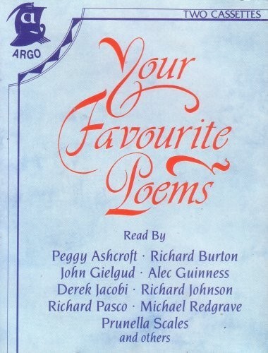 Various — Your Favourite Poems 2 Cassette Audio Book Poets & Readers Listed VGC
