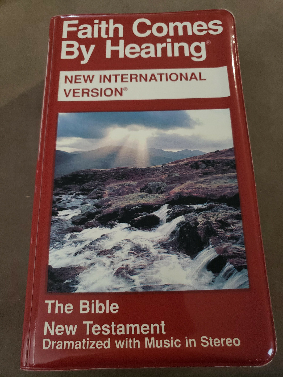 Faith Comes By Hearing — New International Version — New Testament 12 Cassettes