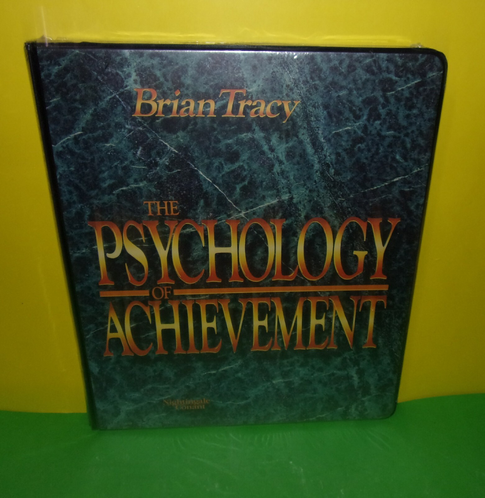 New The Psychology of Achievement by Brian Tracy Nightingale Cassette Audiobook
