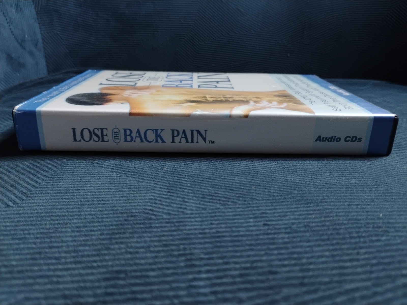 LOSE THE BACK PAIN — CD Audiobook 3-Disc Boxed Set — HTF!