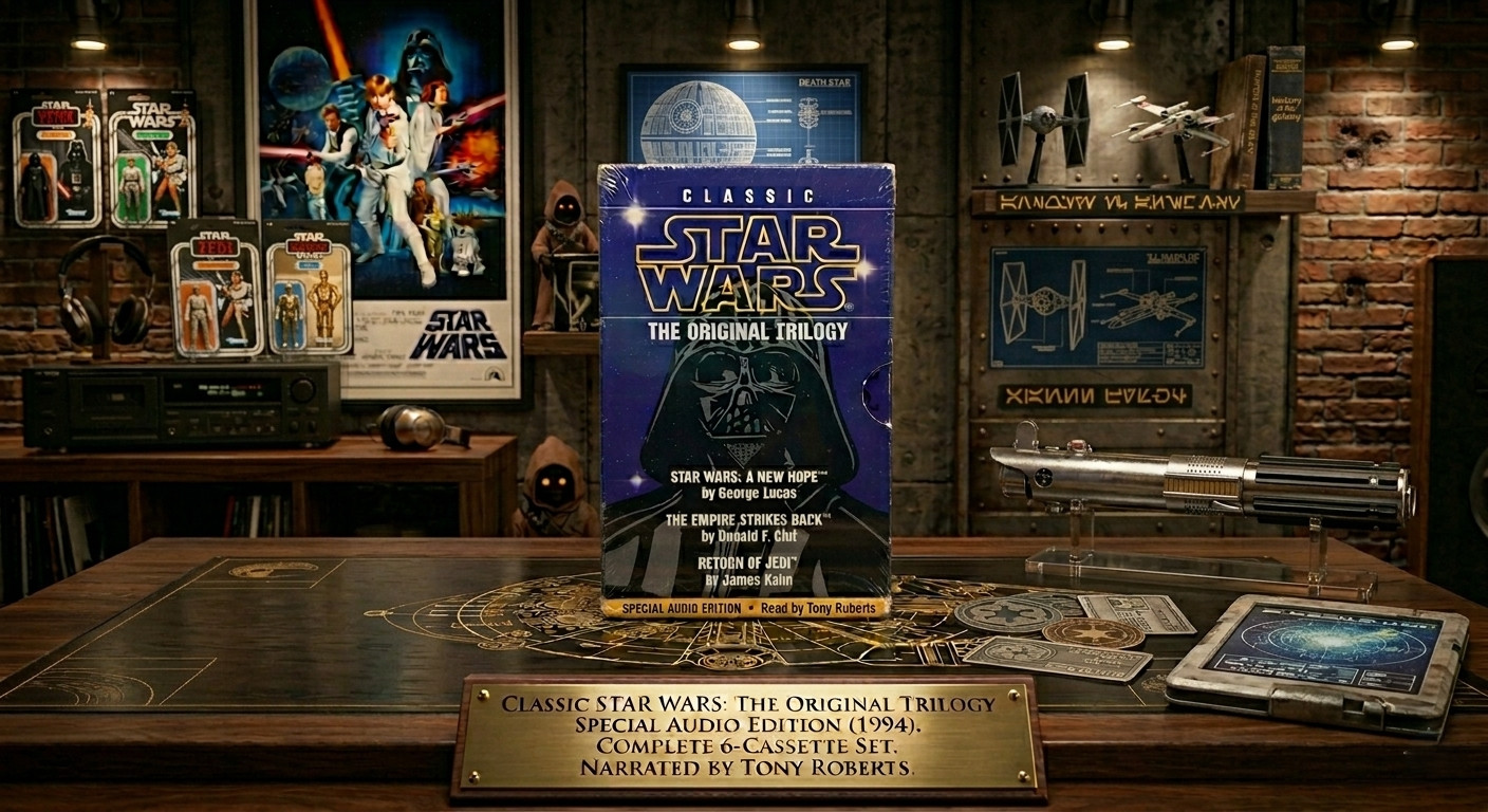 Star Wars: The Original Trilogy Special Audio Edition featuring 6 cassette tapes