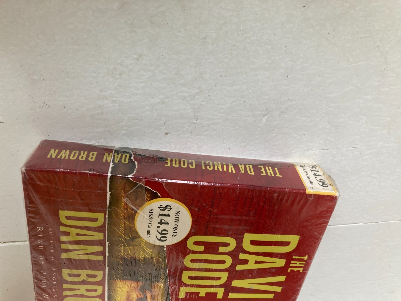 The Da Vinci Code A Novel — Audio Book on CDs Dan Brown — NEW Sealed
