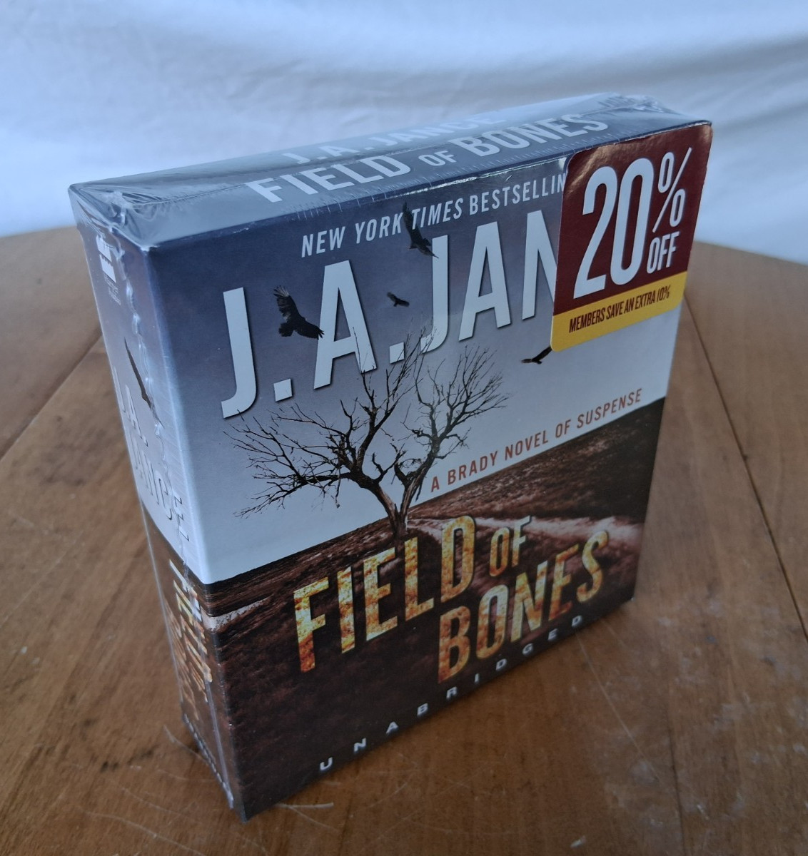Field Of Bones by J. A. Jance Audiobook New Unabridged Thriller, New Sealed
