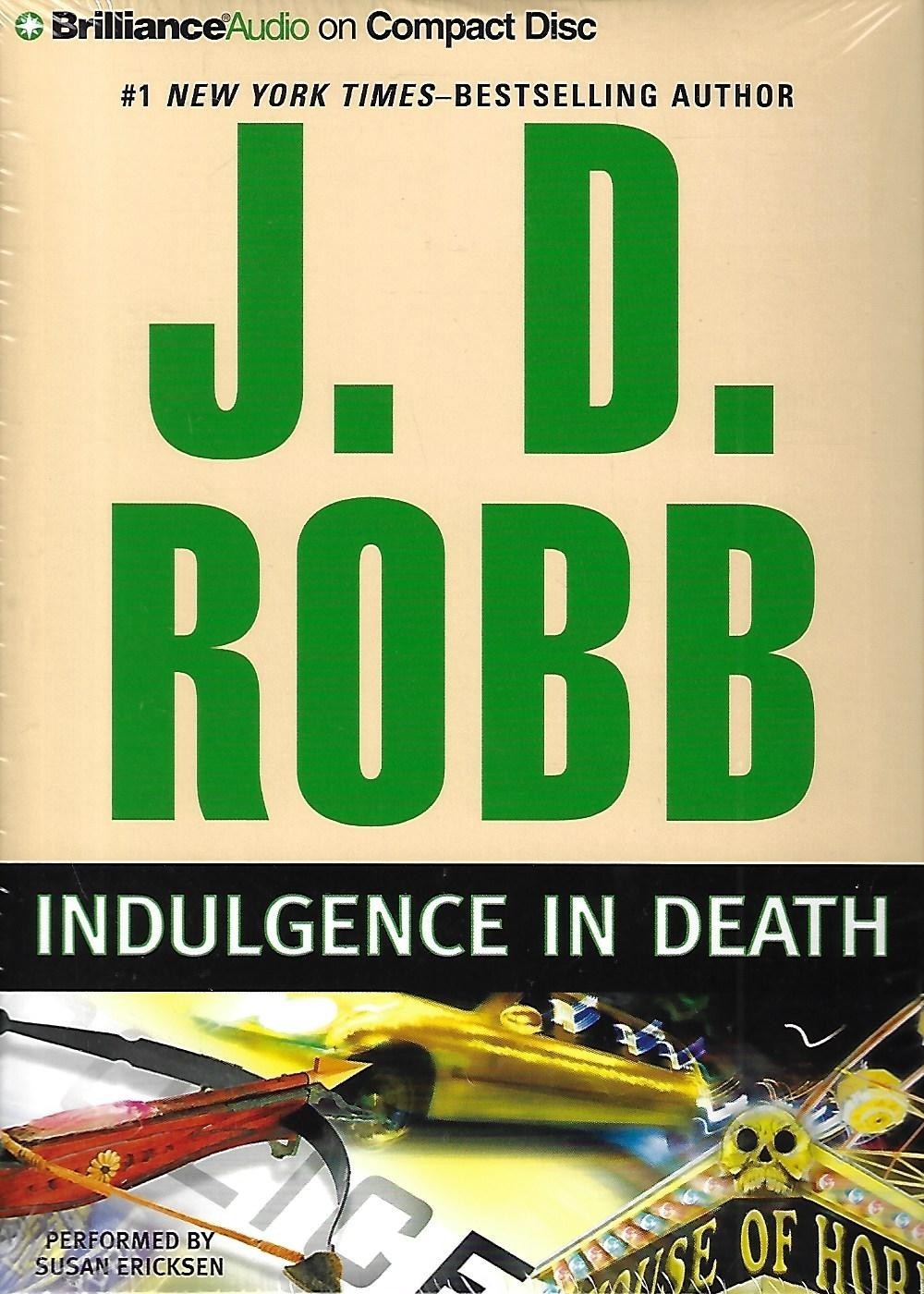 Indulgence in Death by J. D. Robb (CD, 2010, Abridged) New