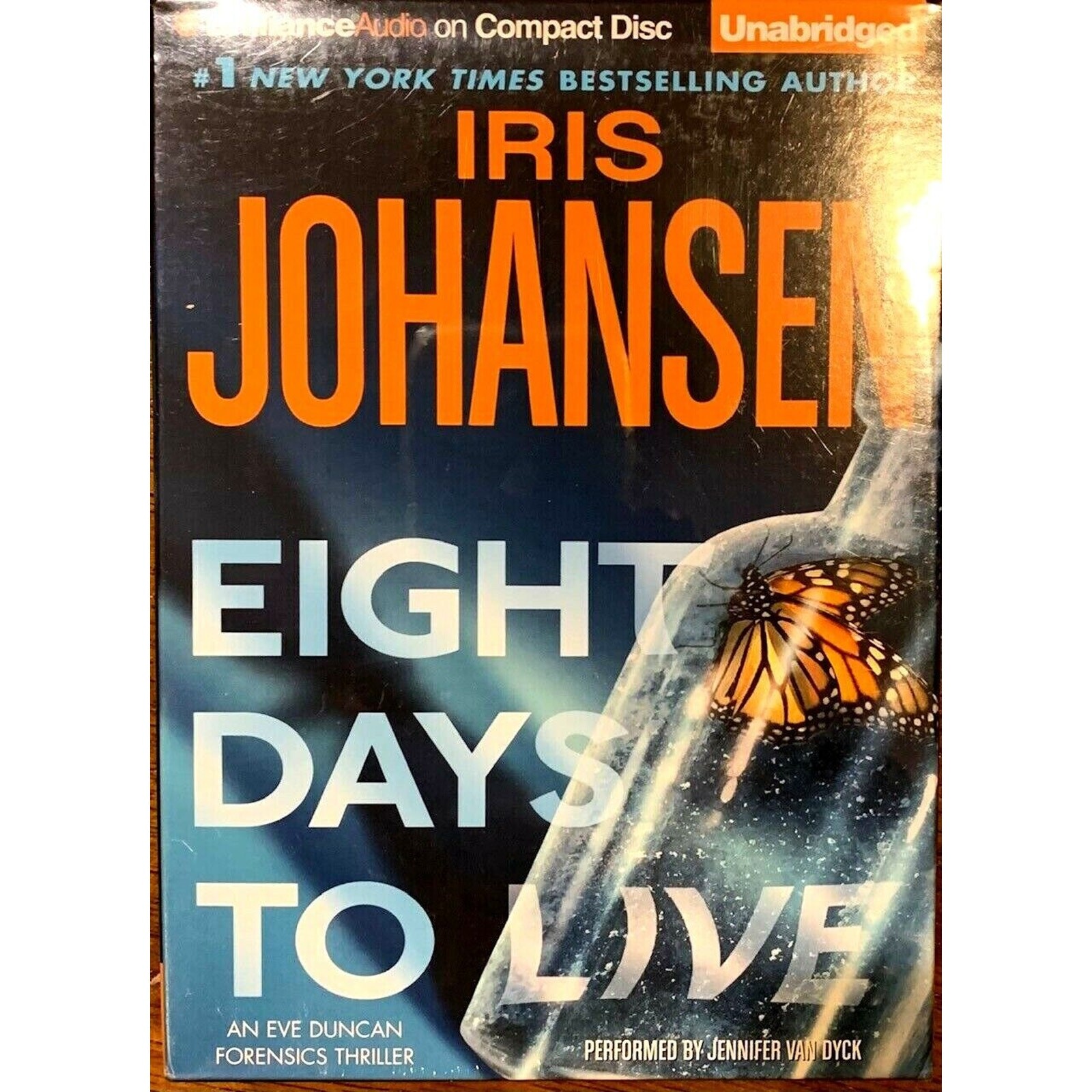 Eight Days to Live by Iris Johansen NEW CD Audiobook Unabr. Eve Duncan Series