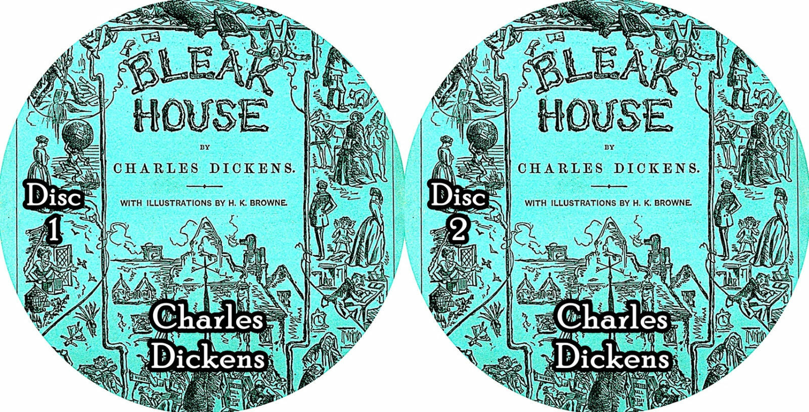 Charles Dickens Bleak House MP3 (READ) CD Audiobook