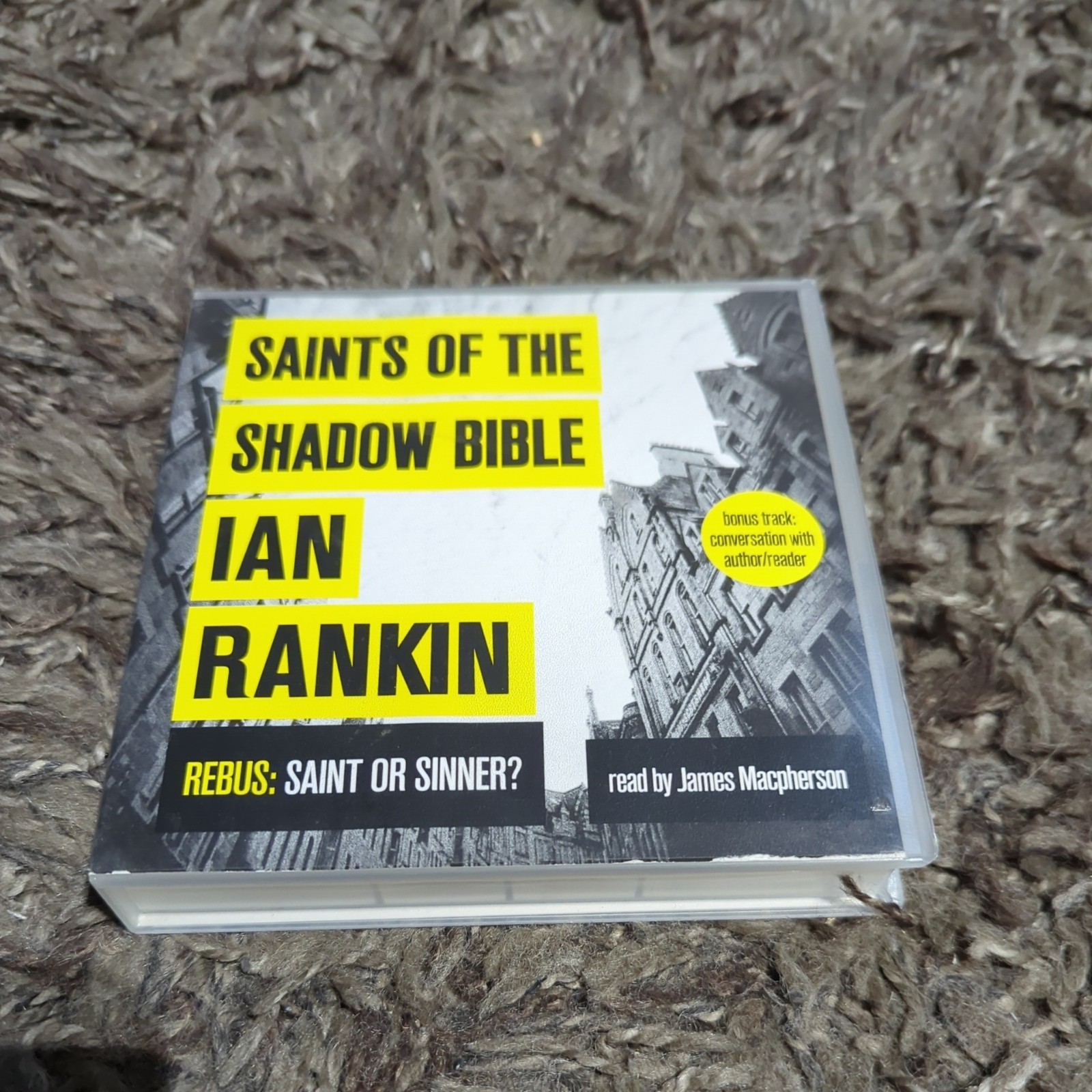 Ian Rankin: Saints of the Shadow Bible (CD Audiobook, 2013) 9 Discs, Unabridged