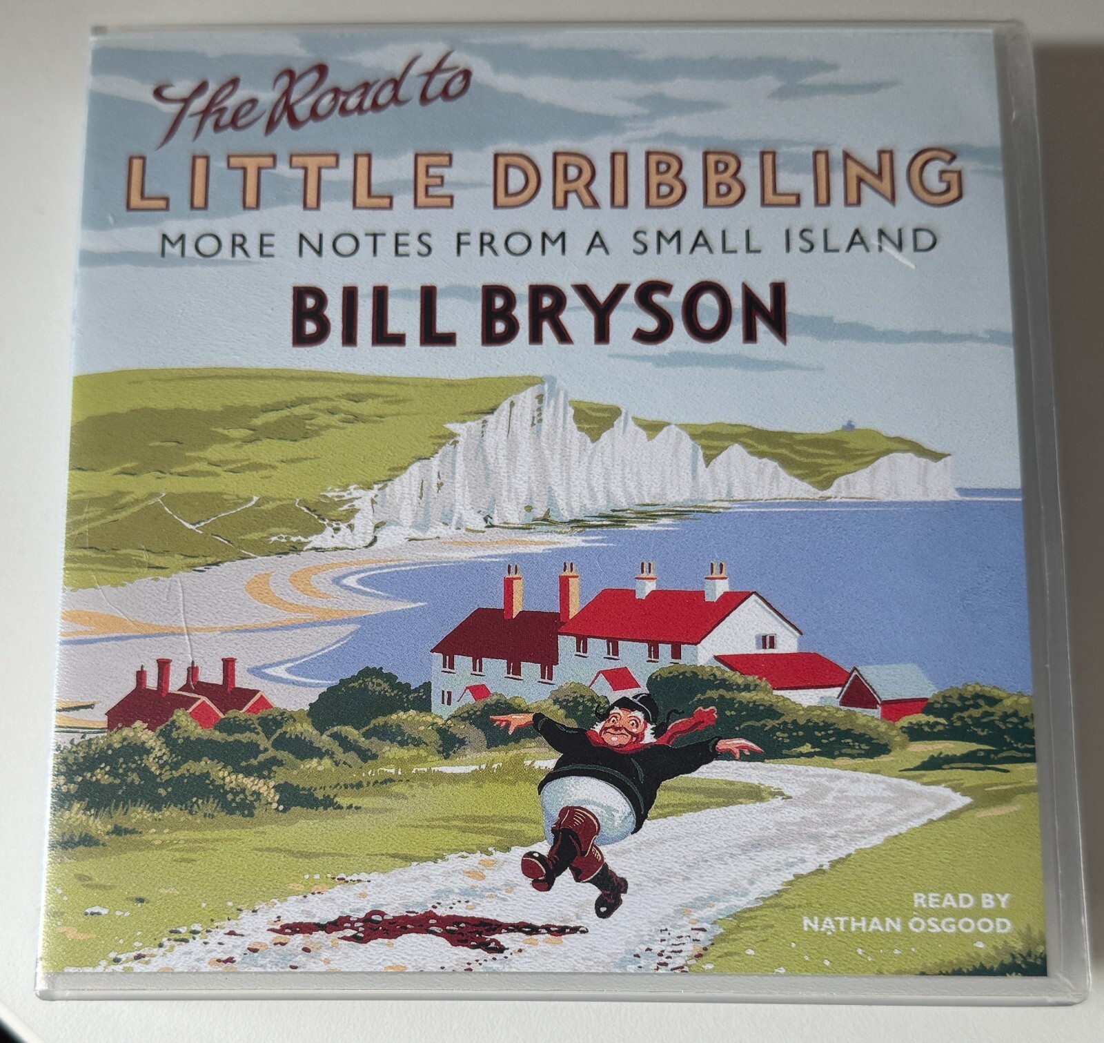 AUDIO BOOK Bill Bryson THE ROAD TO LITTLE DRIBBLING on 11 x CDs Nathan Osgood