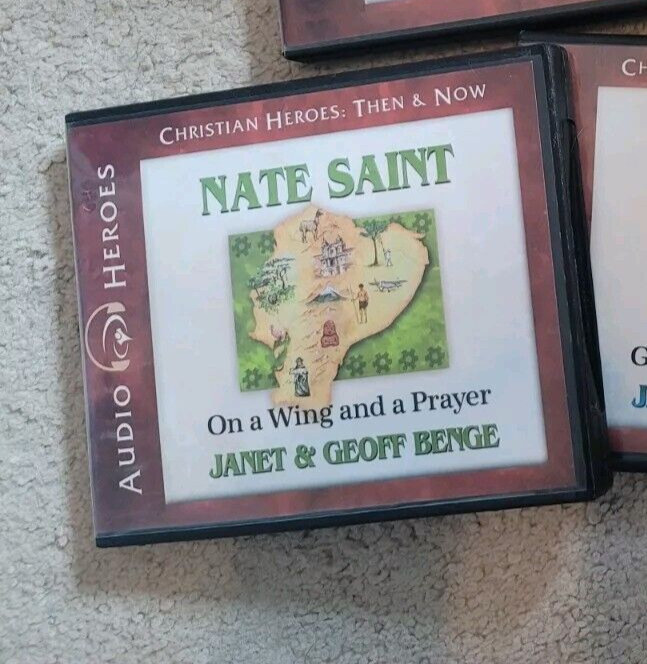 Audio Heroes Christian Heroes: Then & Now Janet & Geoff Benge CD’s — NATE SAINT