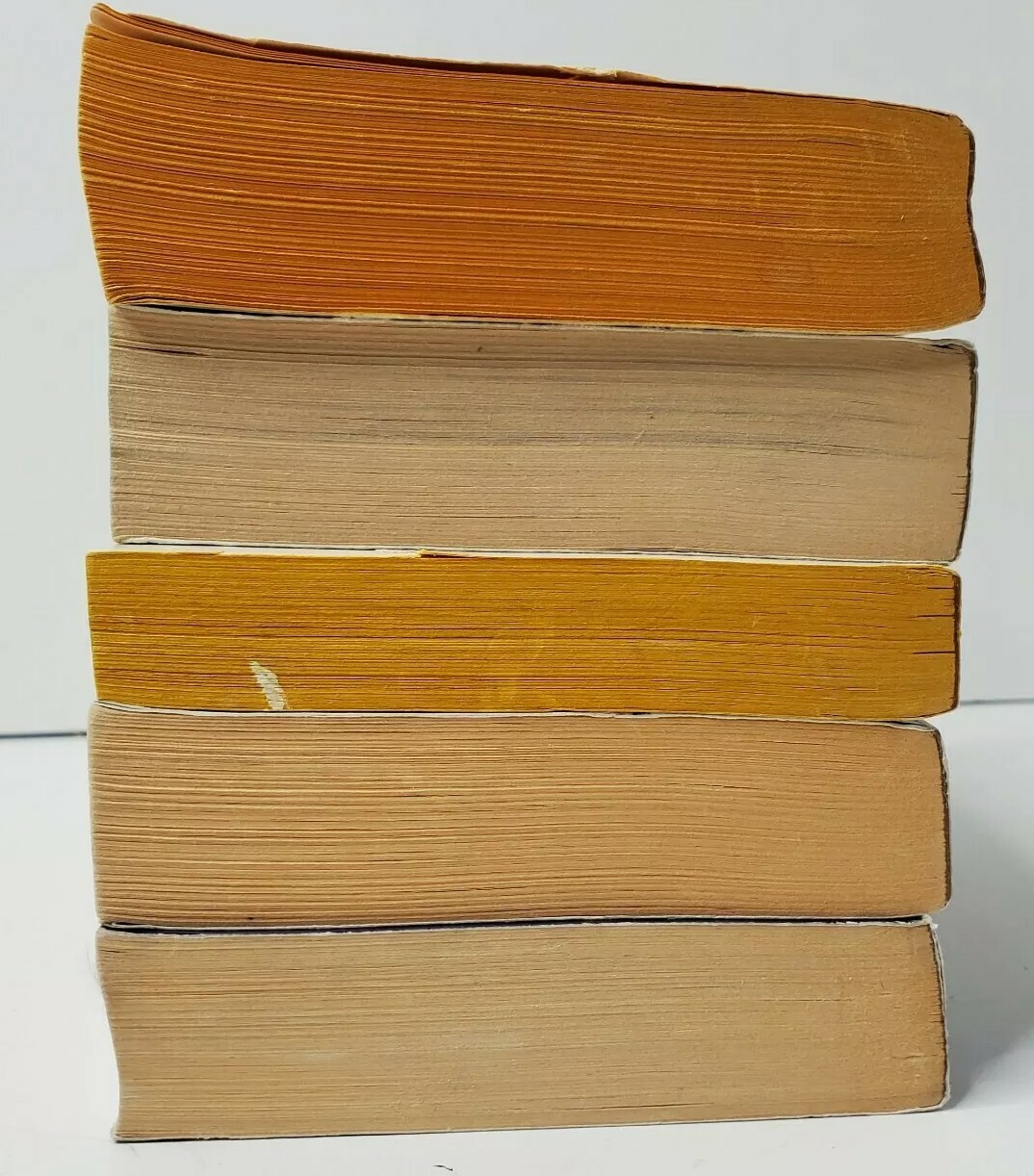 J.R.R. Tolkien Book Lot [5] — The Hobbit/FOTR/Return of the King/Two Towers (x2)
