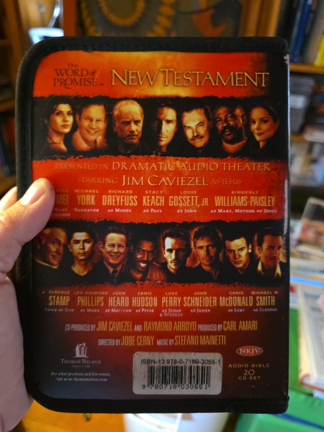 New Testament NKJV Audio Bible The Word of Promise 20 CD Set Zip Case