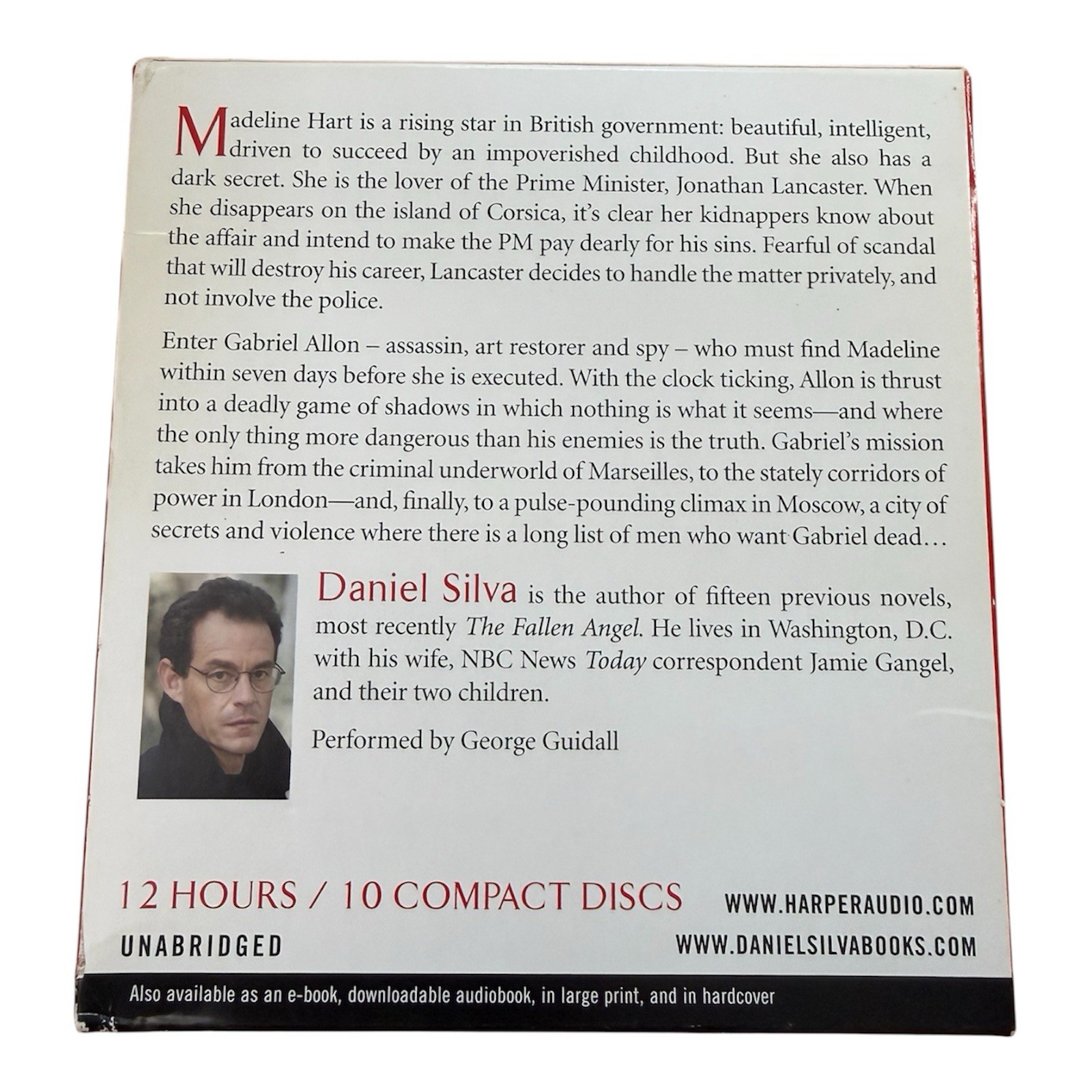 The English Girl by Daniel Silva Unabridged Audiobook CD