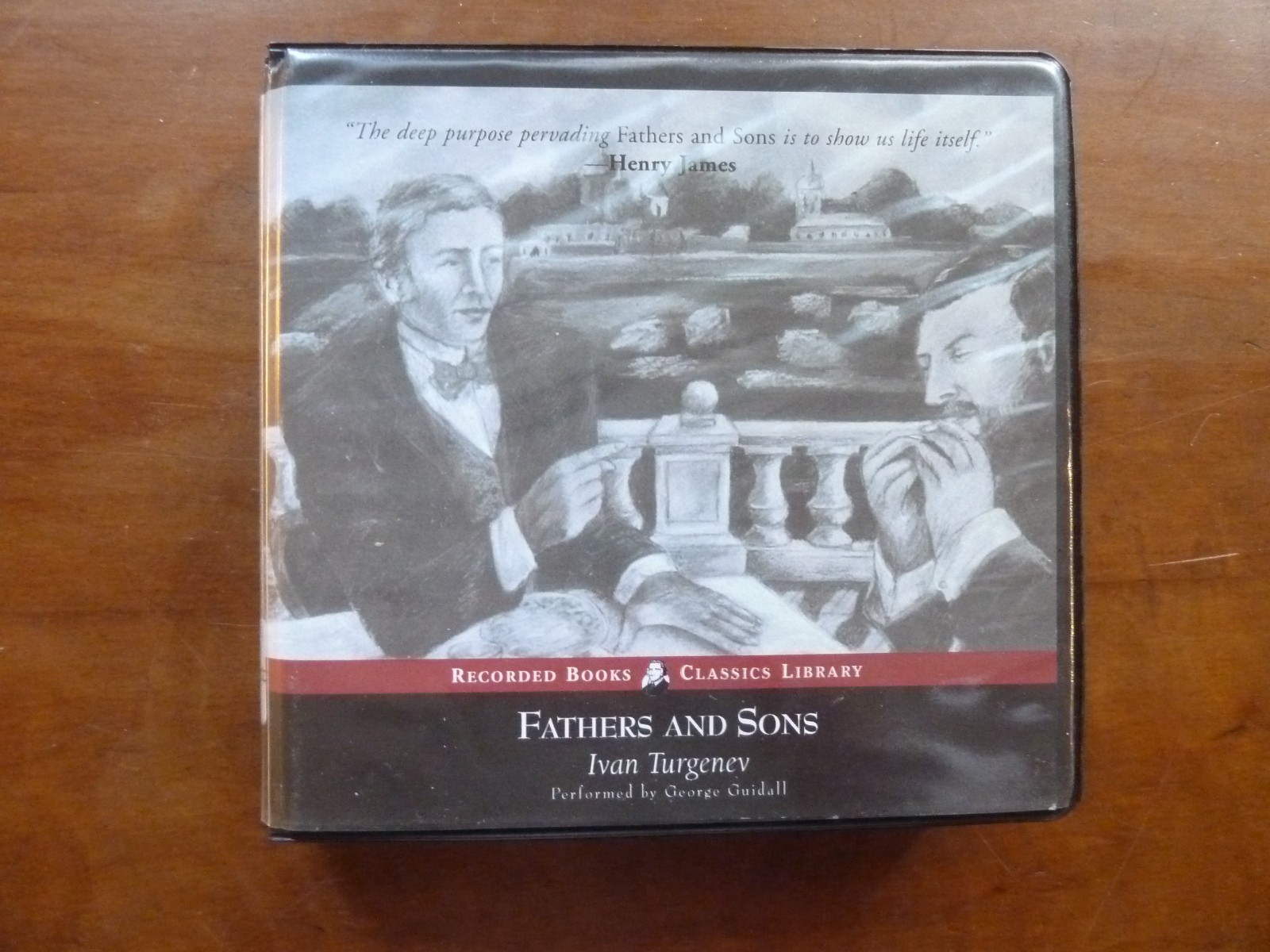 Ivan Turgenev-Fathers and Sons (English)-Audiobook-7 CDs, Recorded Books Guidall
