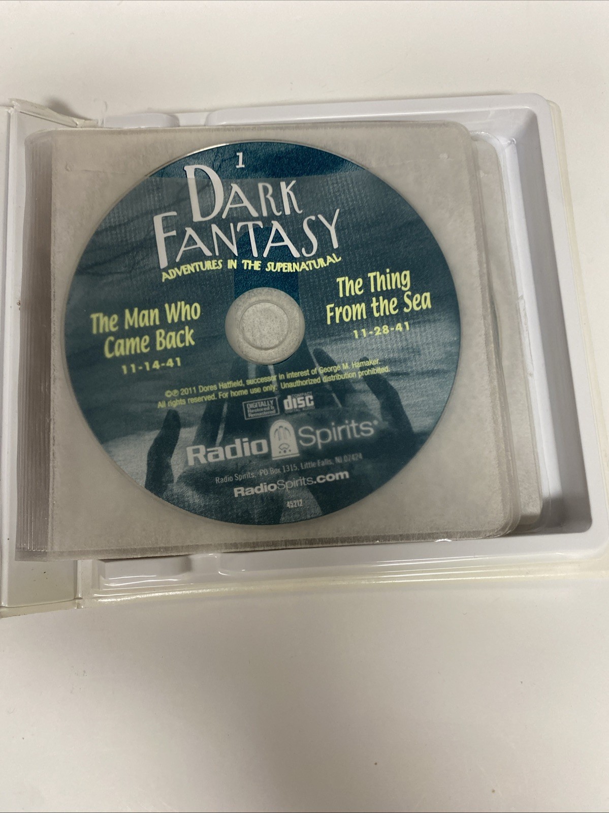 Dark Fantasy: Adventures in the Supernatural (Audio CD x 10, 2011 Radio Spirits)