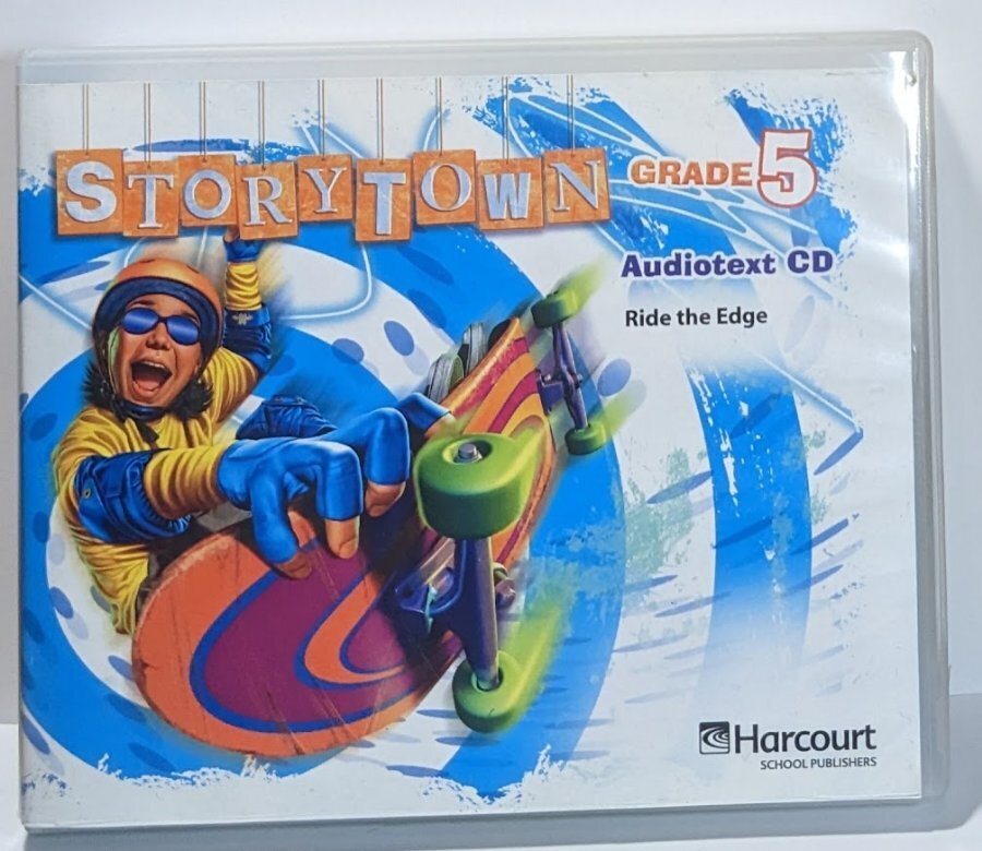 STORYTIME Grade 5 Audiotext 10 CD Set RIDE THE EDGE Homeschool Harcourt Ver 1.0