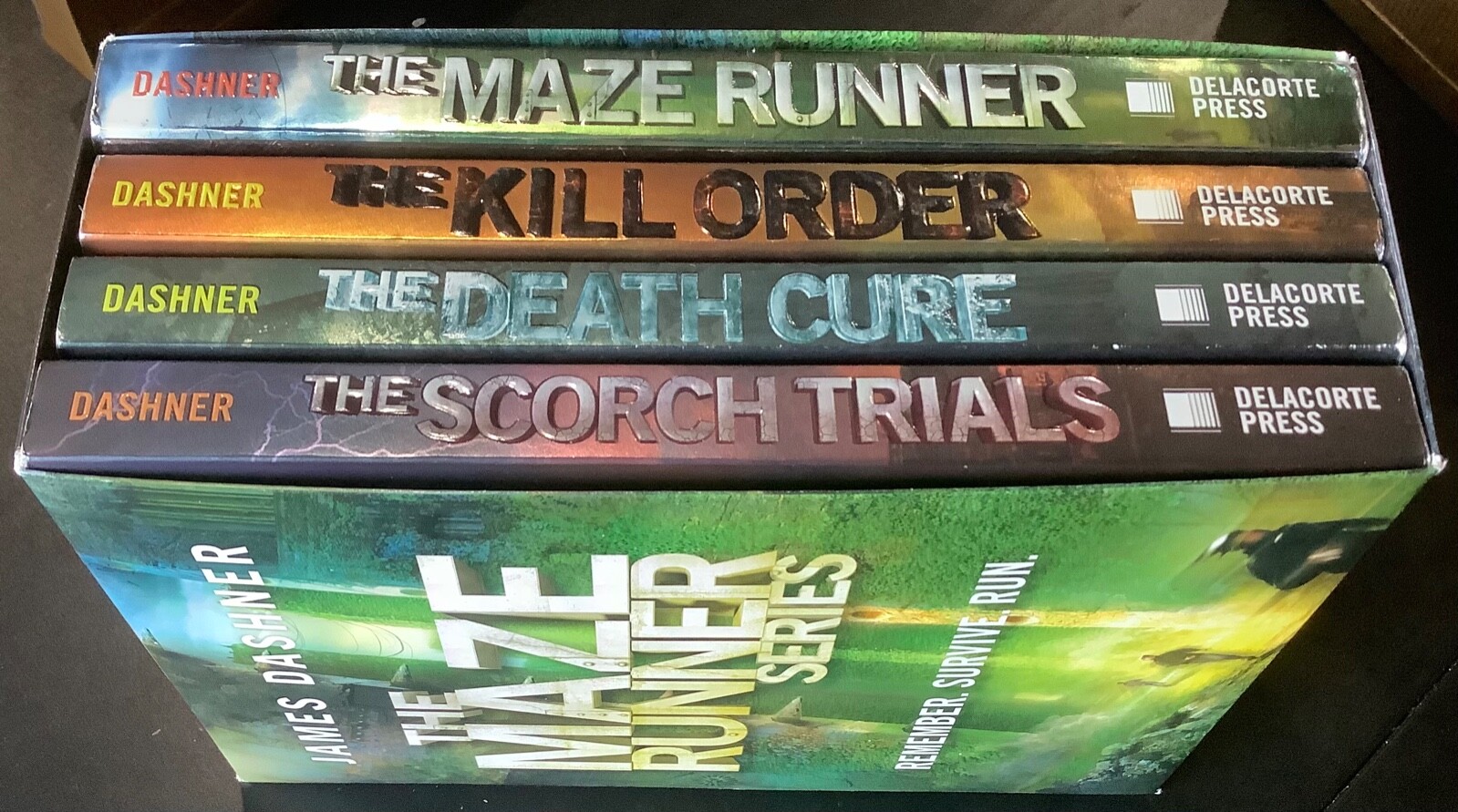 The Maze Runner Boxed Set / Series Books — Set Of 1-4 James Dashner