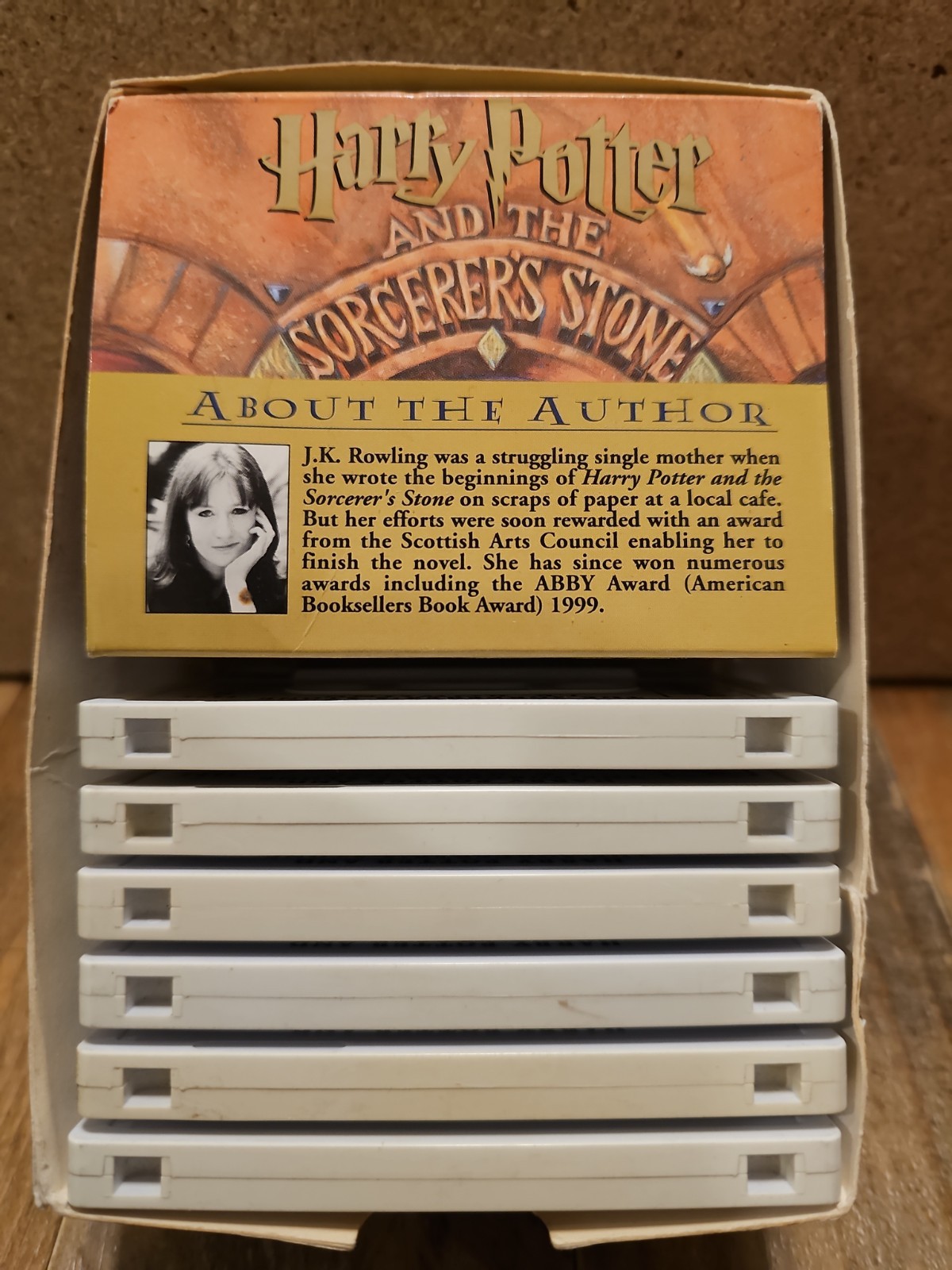 Harry Potter and the Sorcerer’s Stone Audiobook on 6 Cassette Tapes YA108-CXR