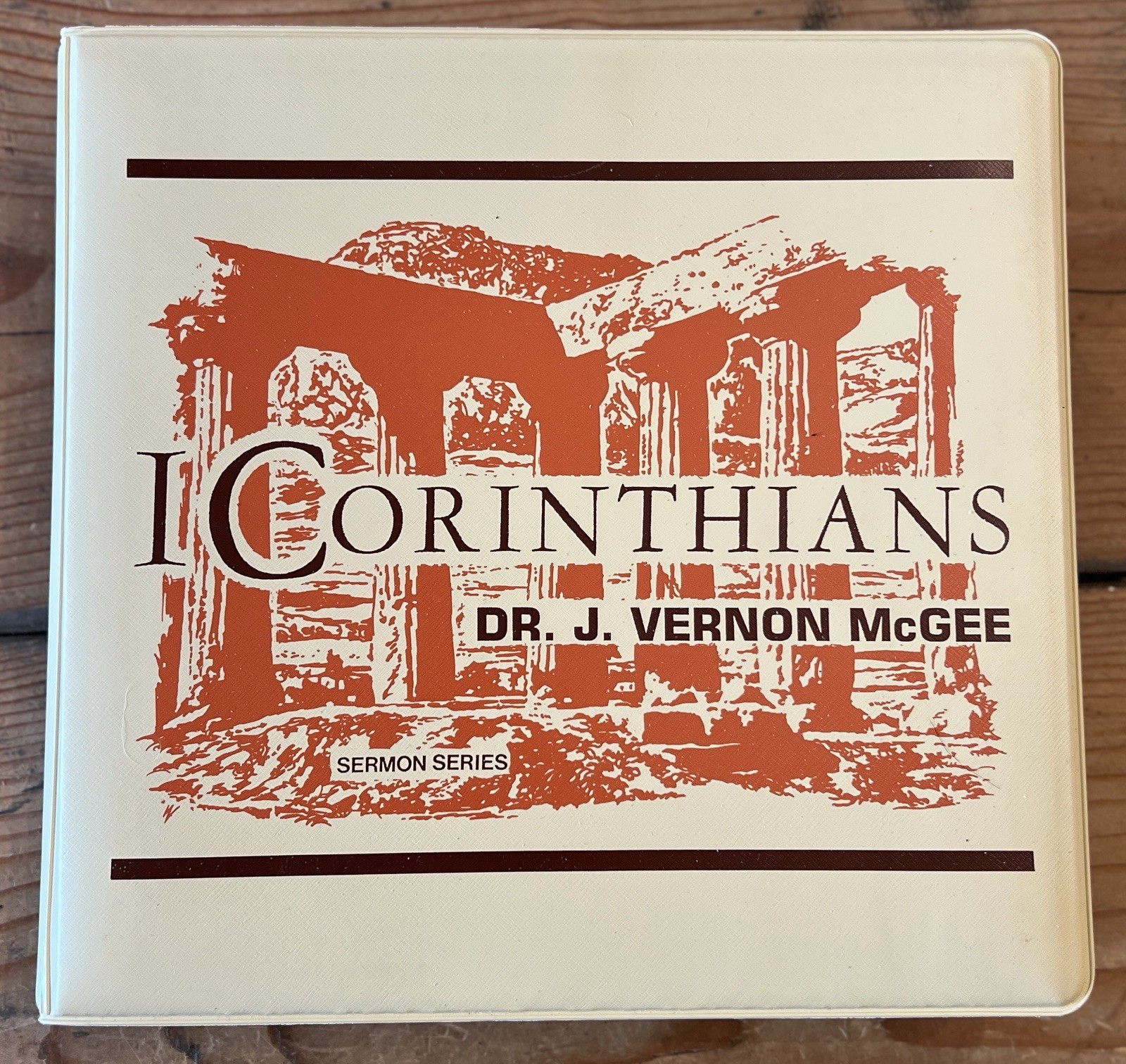 Dr J Vernon McGee I Corinthians Sermon Series Cassette Tape Set w/ Case Vintage