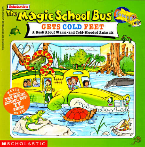 The Magic School Bus Gets Cold Feet: A Book About Hot-and Col — VERY GOOD