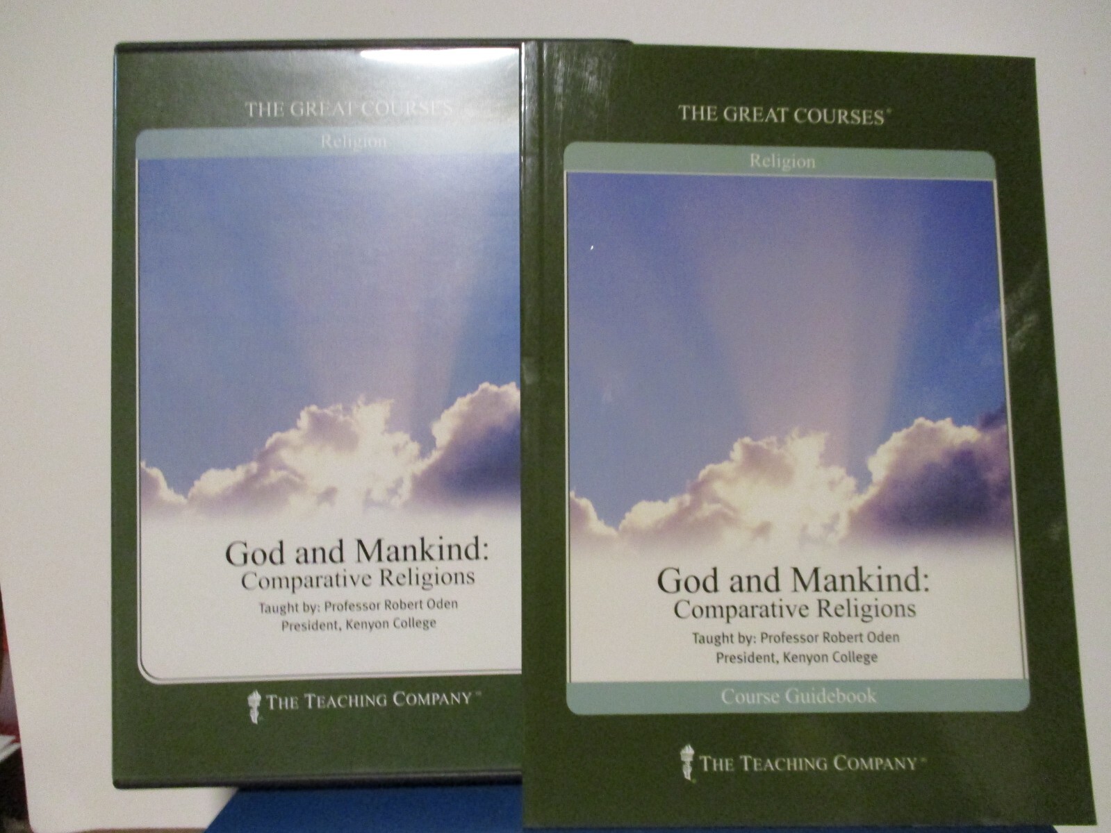 GREAT COURSES — God & Mankind — Comparative Religions — 8 CD Set + book ED22-308