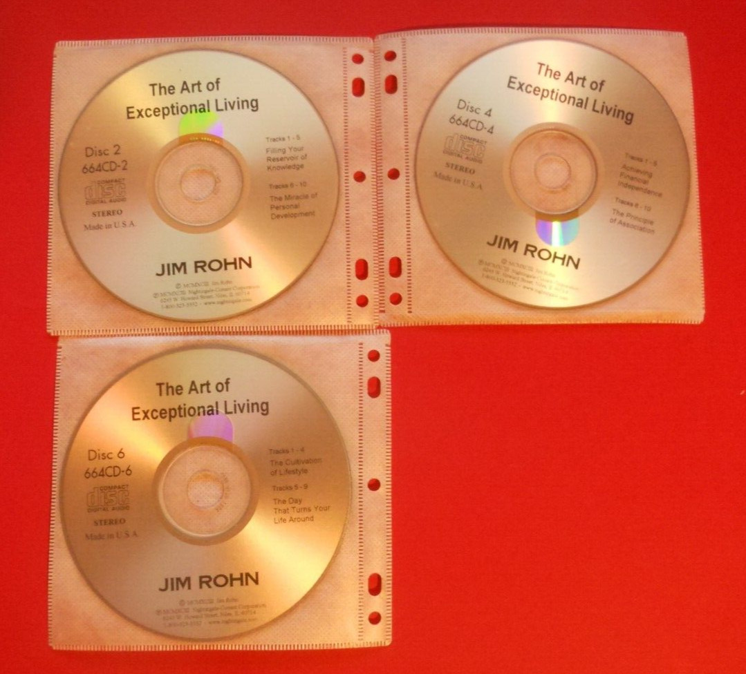 The Art of Exceptional Living by Jim Rohn — Motivational Cd’s