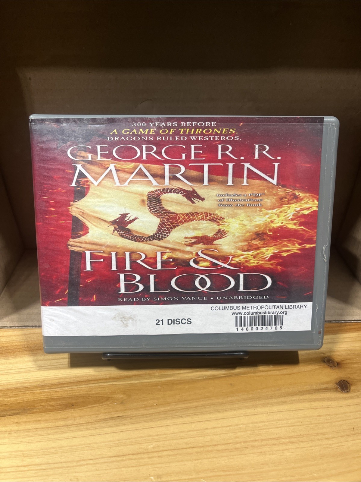 FIRE & BLOOD Audiobook George R.R. Martin