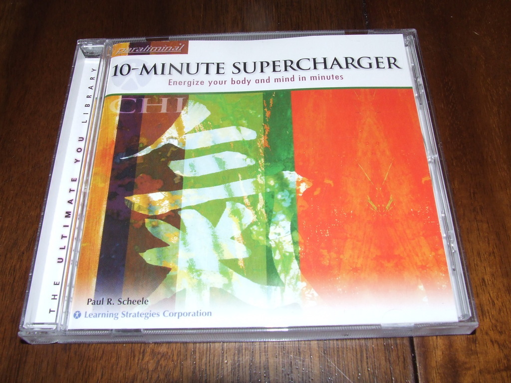 10 Minute Supercharger — Paraliminal CD by Paul R. Scheele
