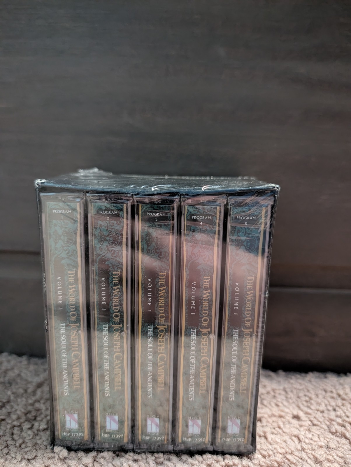 SEALED! Joseph Campbell Transformations Of Myth Through Time Cassette Volume 1