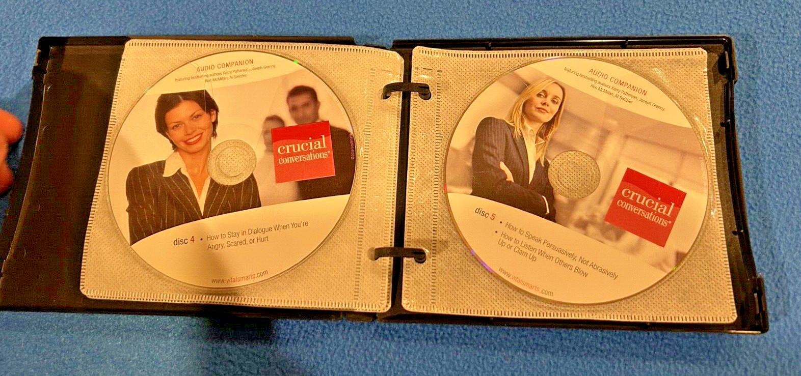 Crucial Conversations Audio Companion by Vital Smarts AUDIO CD 6-Disc Set