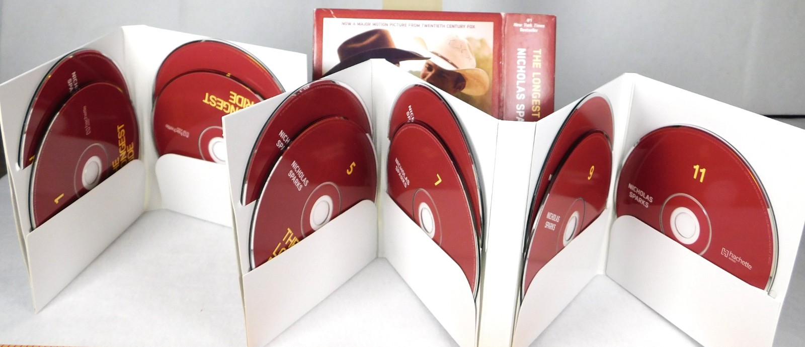 The Longest Ride by Nicholas Sparks 2013 Audio Book 11 CD’s/ 13Hrs./ Movie Now