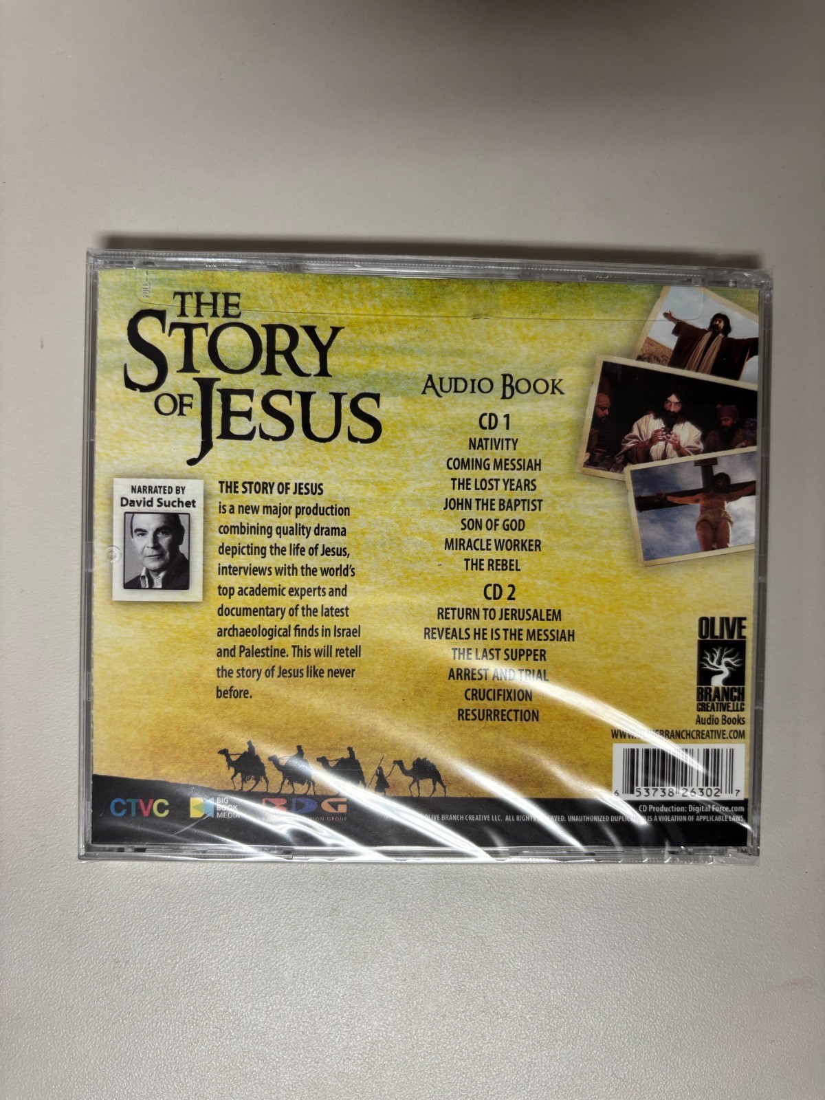 The Story of Jesus: A Revolutionary 2 CD Audiobook