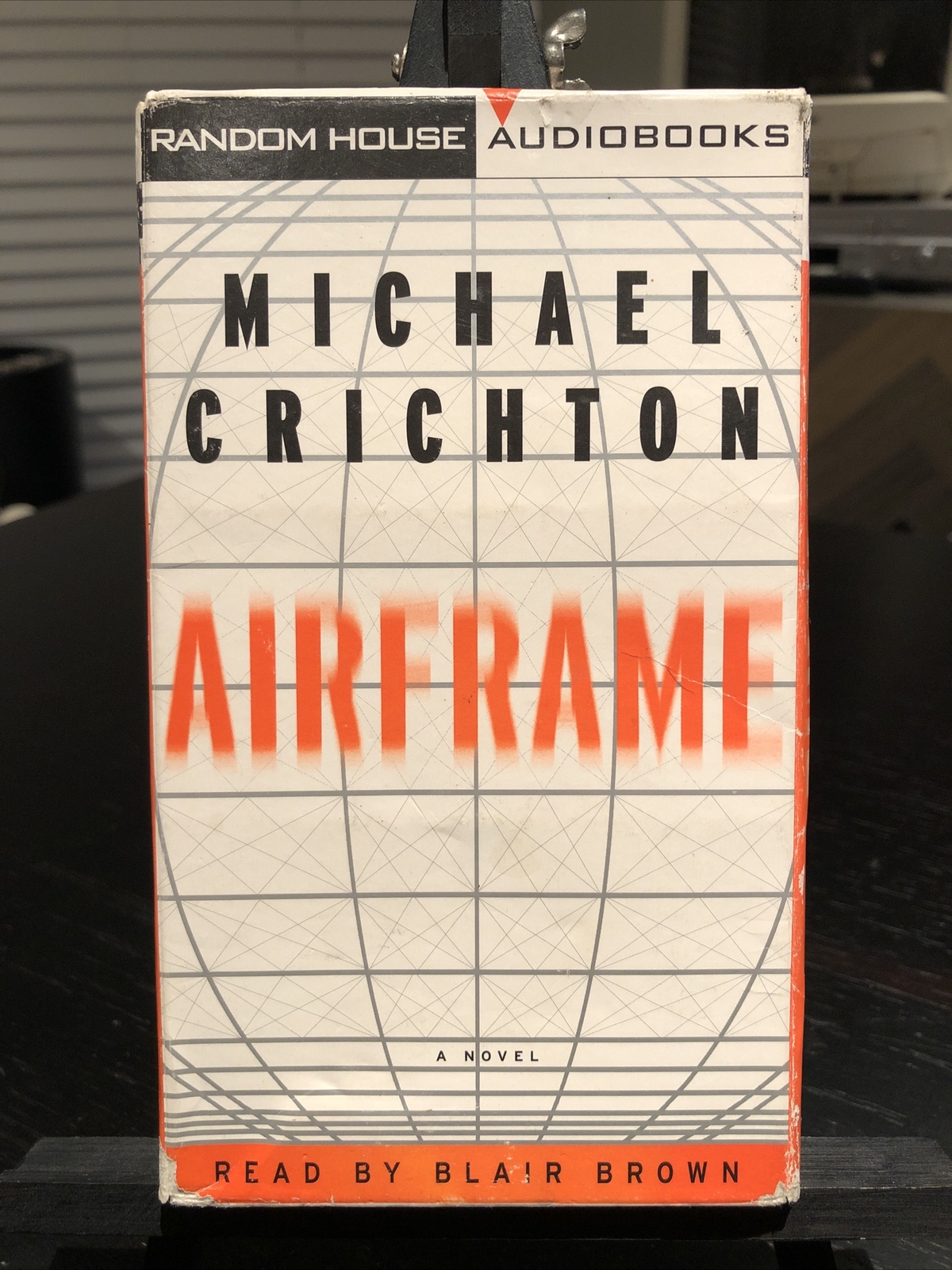 Airframe by Michael Crichton (Audio Cassette 1996) Audiobook Blair Brown RARE