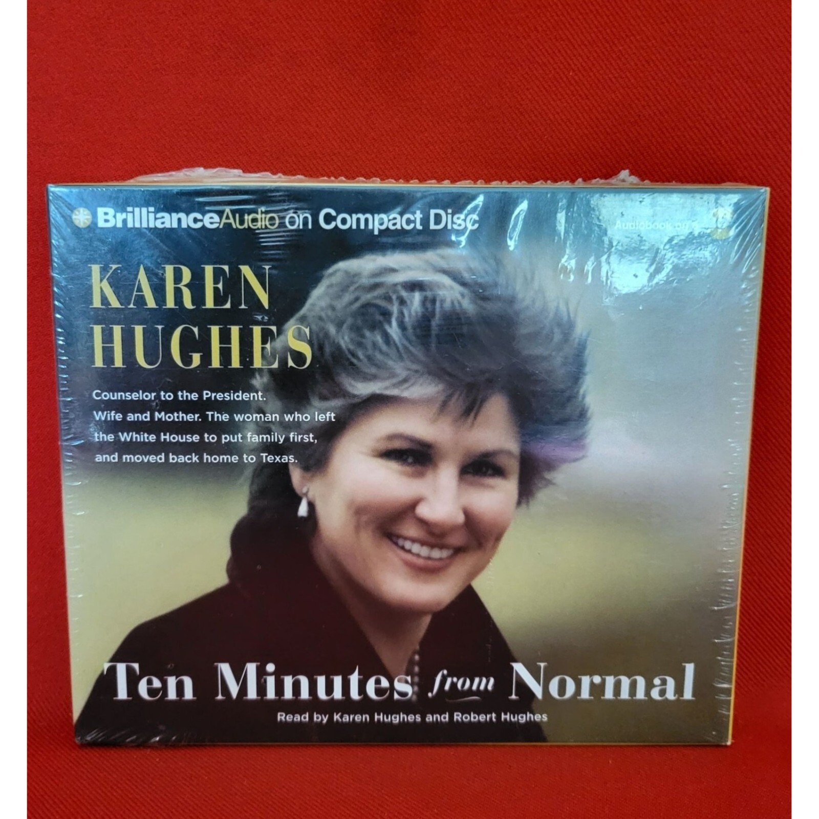 Audiobook Karen Hughes Ten Minutes from Normal 8 CDs Sealed