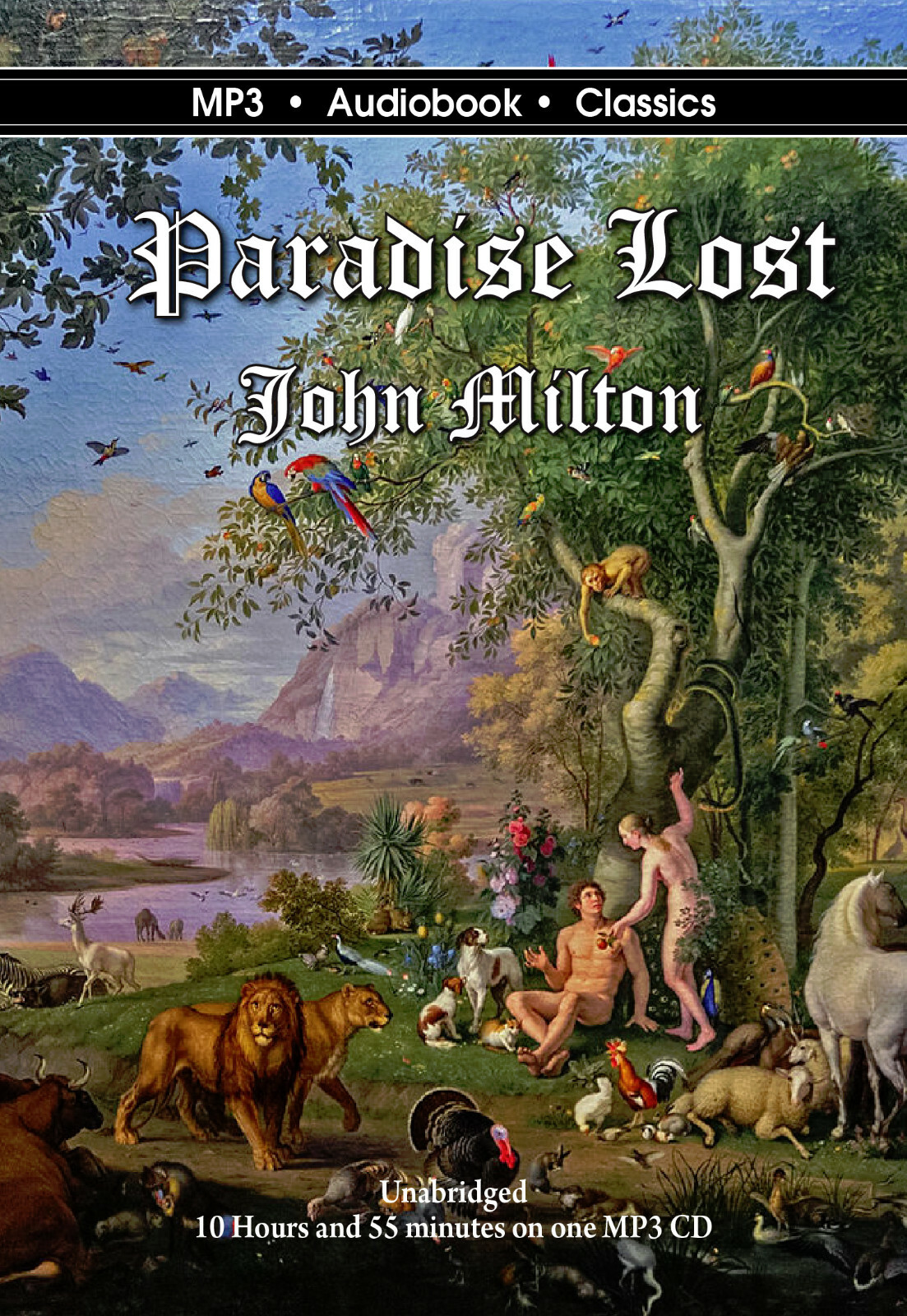 Paradise Lost — MP3 CD Audiobook in DVD case
