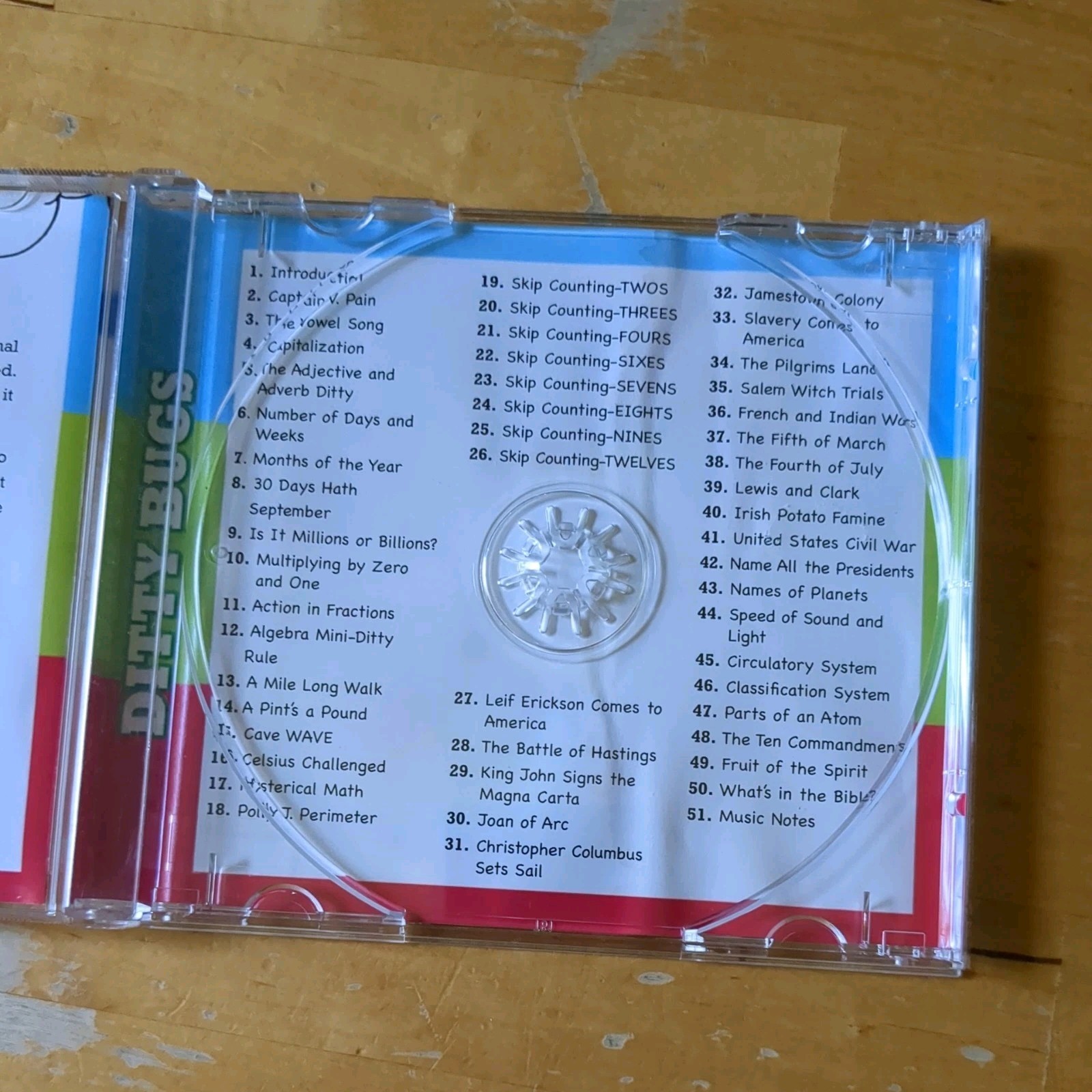 Ditty Bugs : 50 Powerful Memory Rhymes by Carol Barnier (2015, Compact Disc)