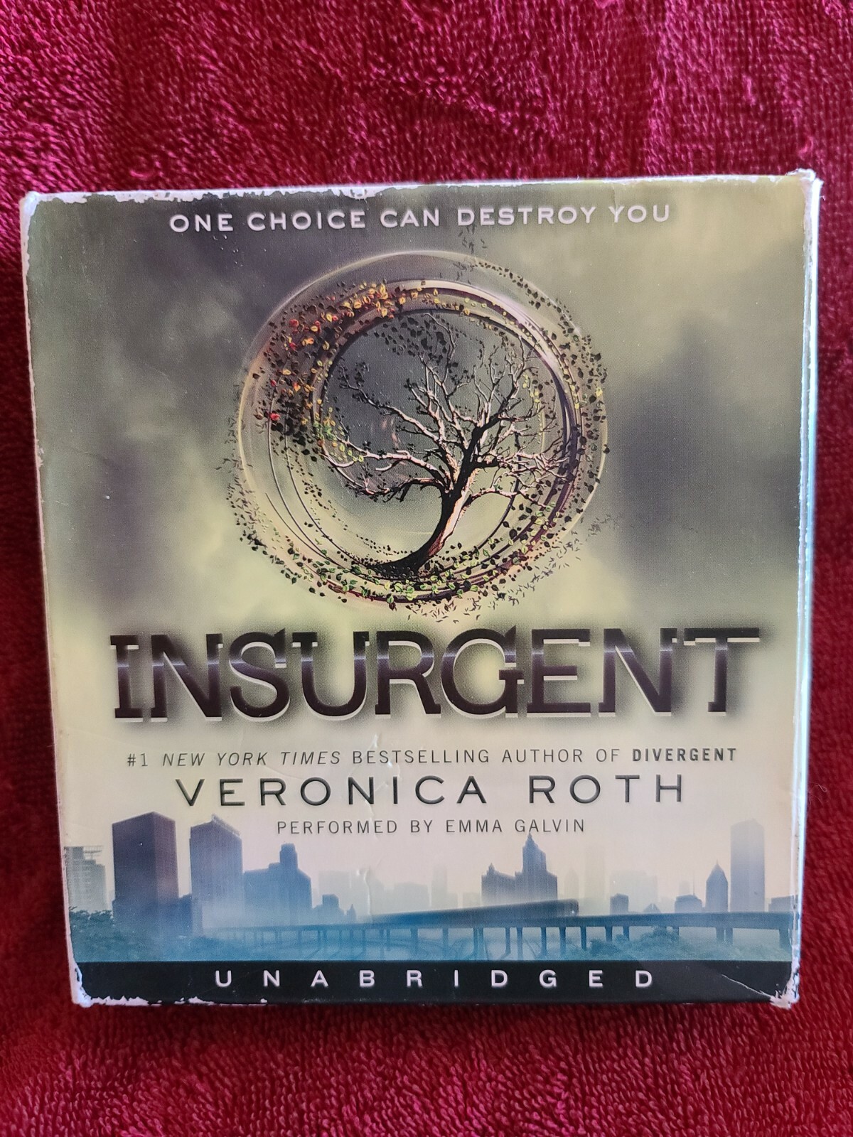 Shelf203 Audiobook~ insurgent- Veronica roth- unabridged- 10 cds