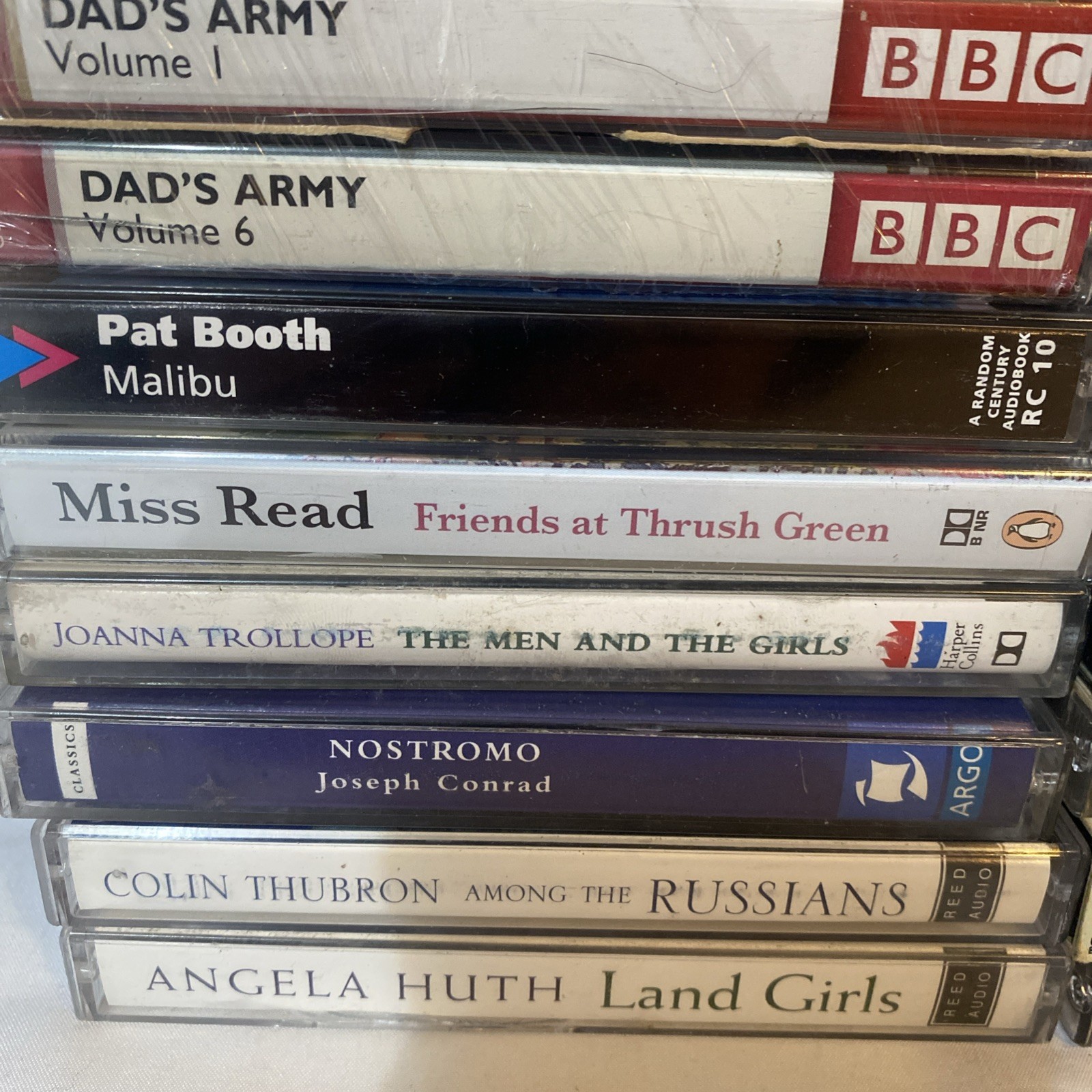 Audiobook Joblot / Bundle Cassette Tape Talking Books Mixed Genres Singles /Sets