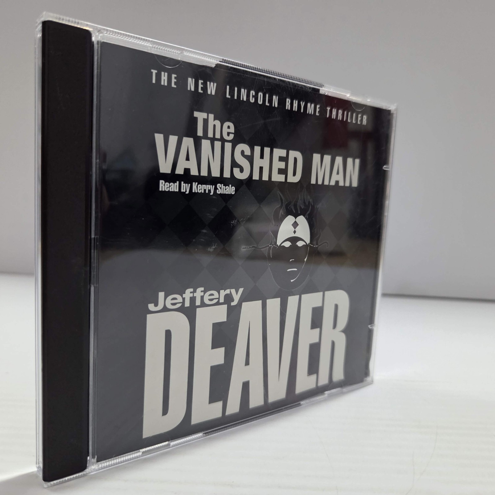 Audio Book The Vanished Man by Jeffery Deaver 2 Audio CD Set forensics Thriller