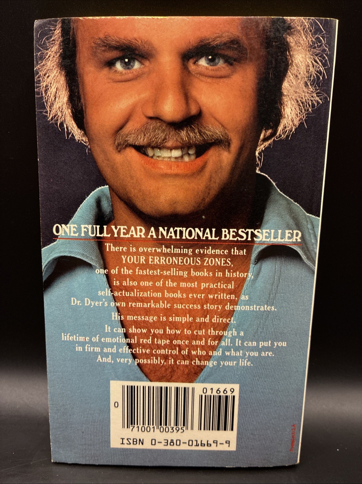 YOUR ERRONEOUS ZONES By Wayne Dyer PB — First Avon Printing 1977