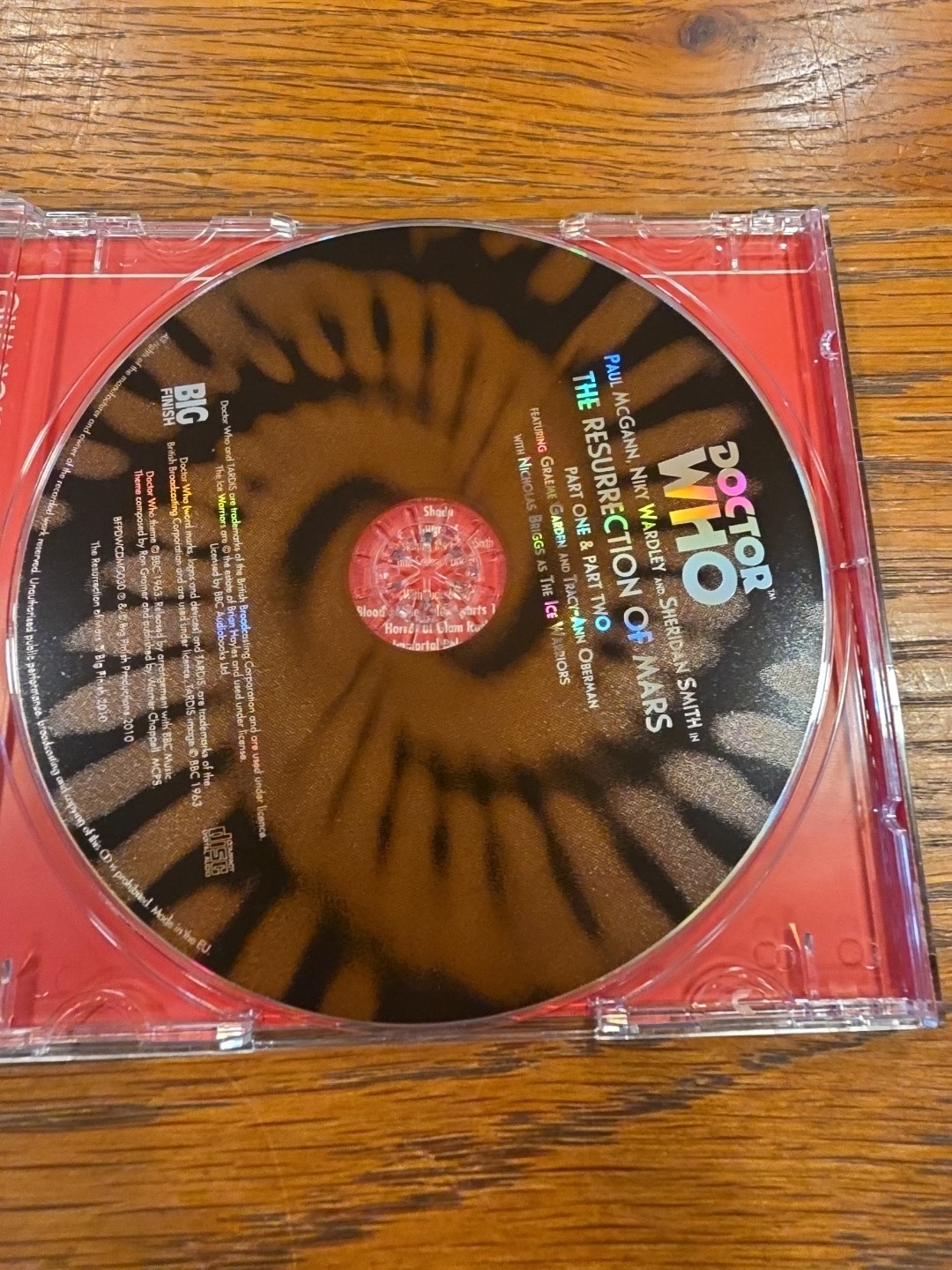 Doctor Who The Resurrection Of Mars CD Audiobook Jonathan Morris Paul McGann