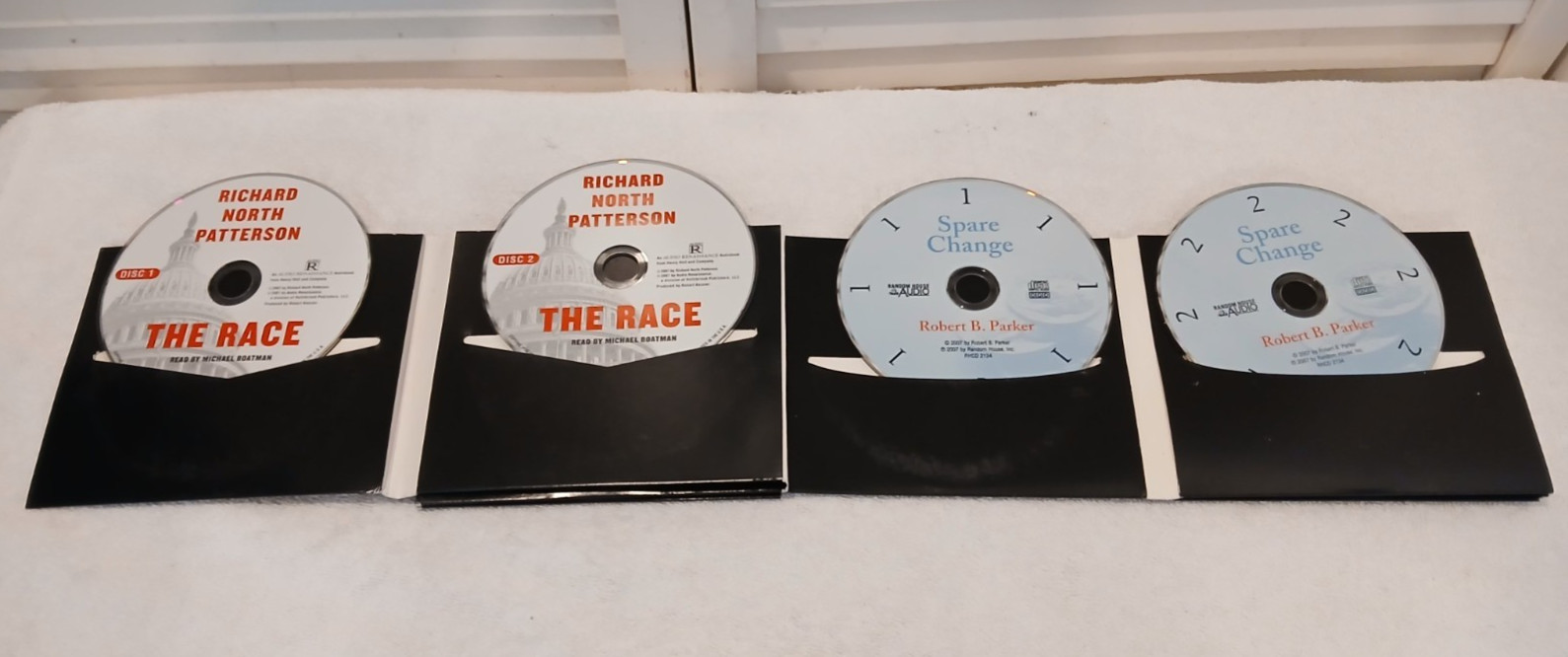 Richard North Patterson-The Race & Robert B. Parker-Spare Change,Audio Books