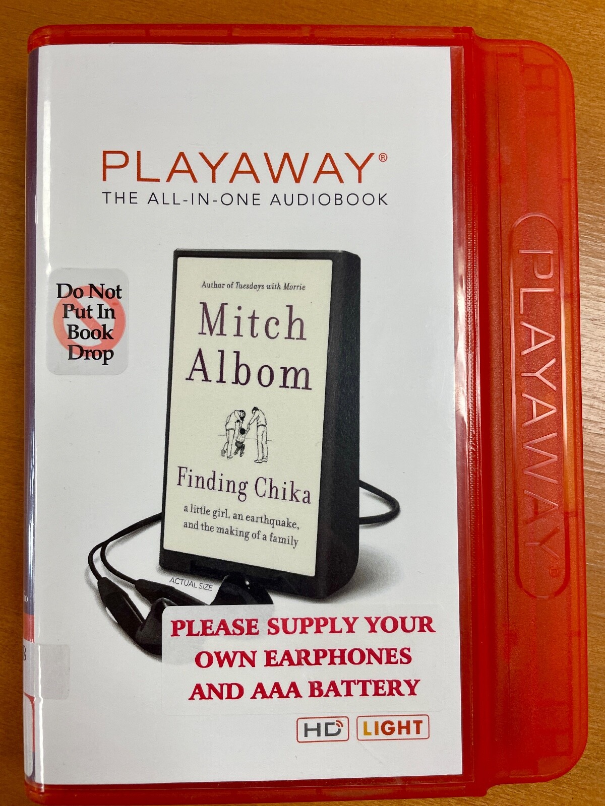Mitch Albom PLAYAWAY Pre-Loaded Audiobooks in GOOD condition