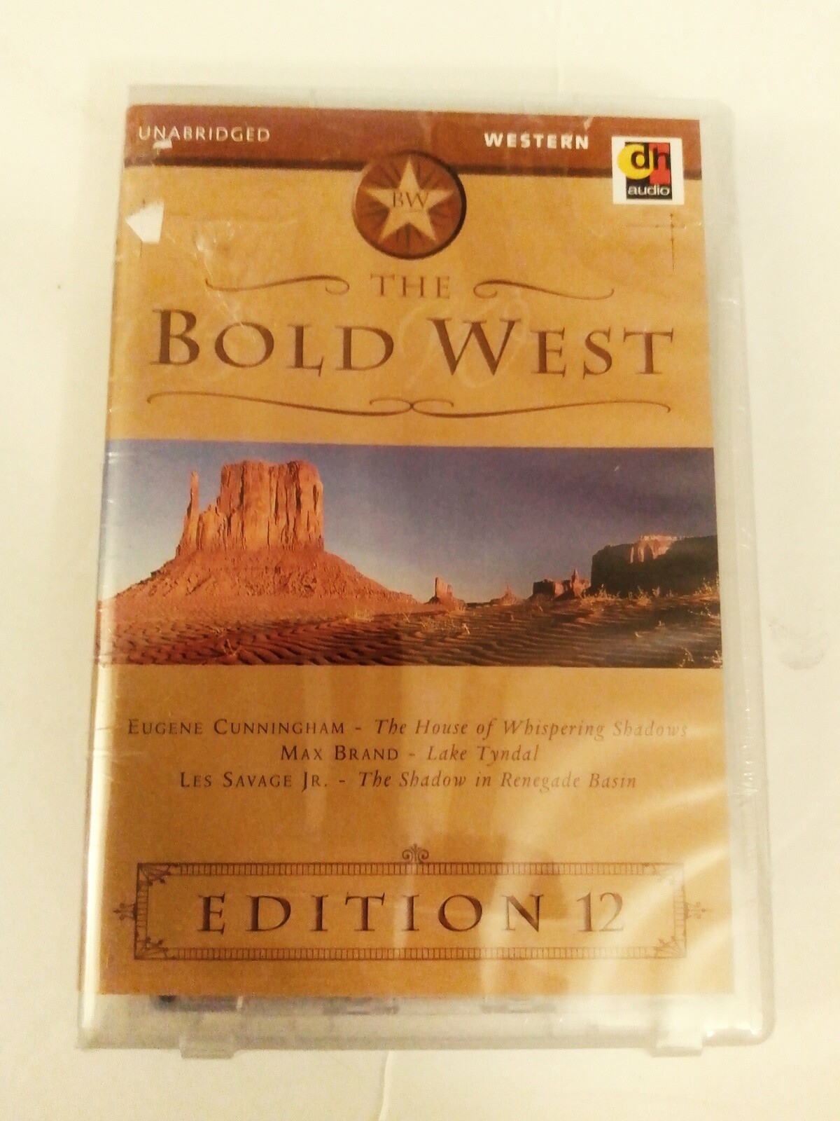 The Bold West Edition 12 Unabridged Audiobook on Cassette Three Western Stories