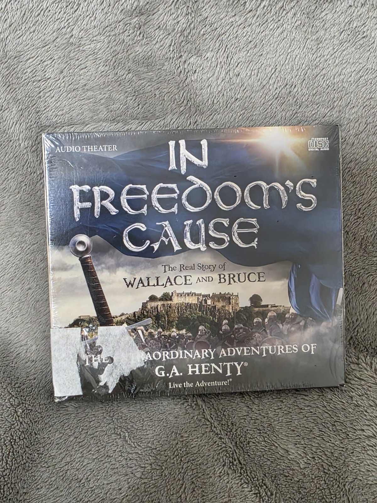In Freedom’s Cause The Extraordinary Adventures of G.A. Henty 2 CDs 2014 New