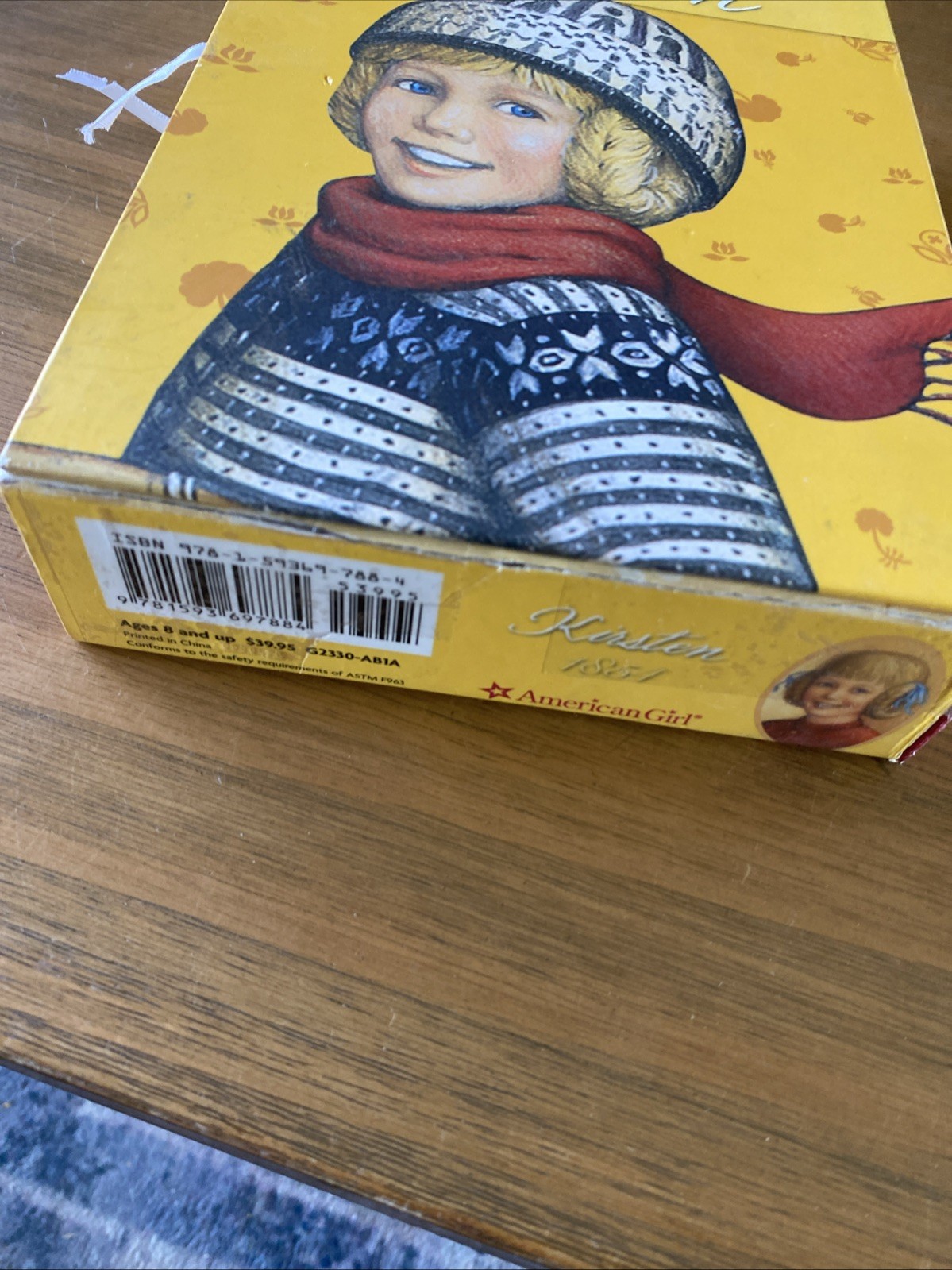 American Girl Kirsten 6-Book Boxed Set with Game & Instructions