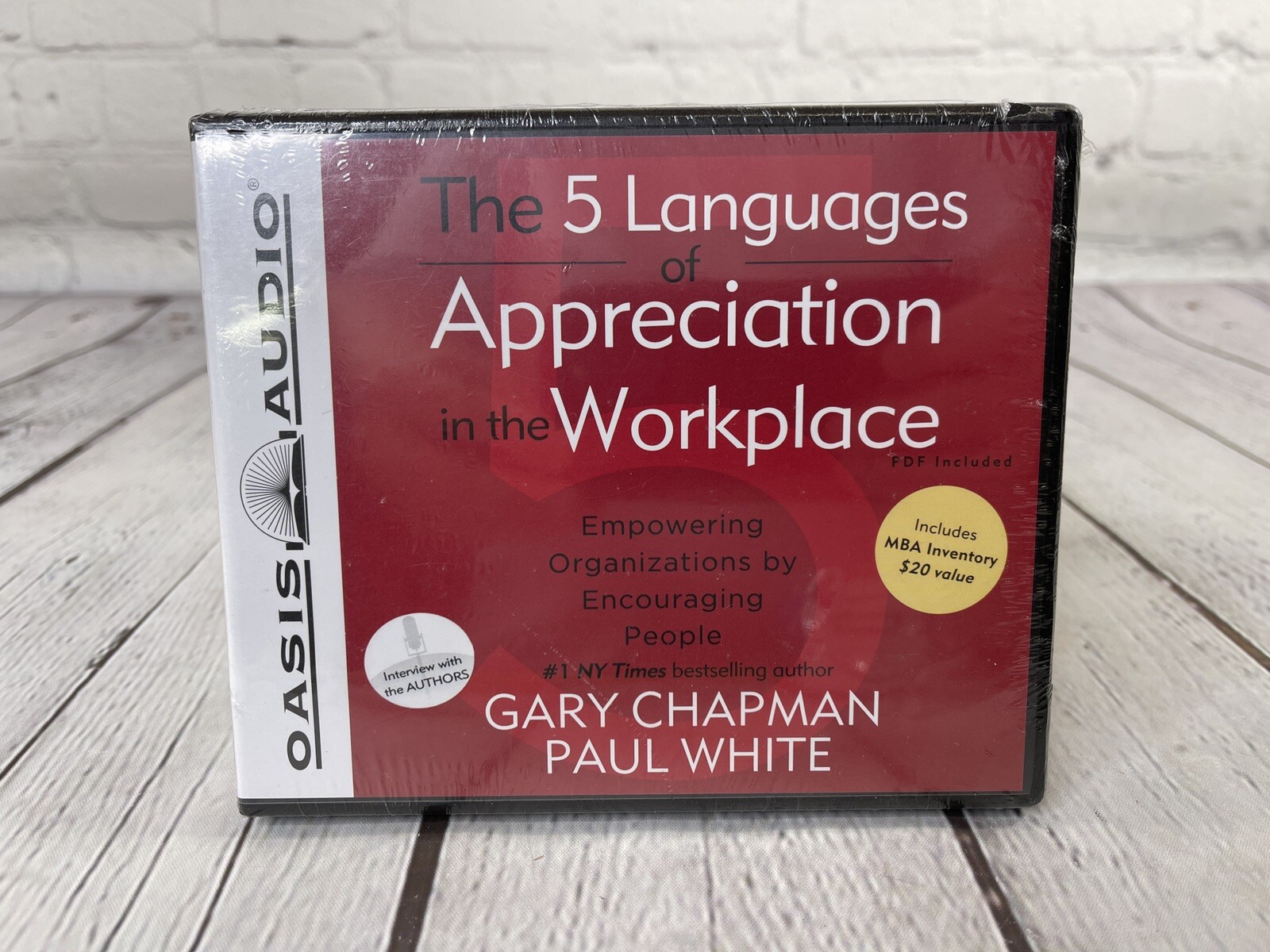 The 5 Languages Of Appreciation In The Workplace By Gary Chapman & Paul White CD